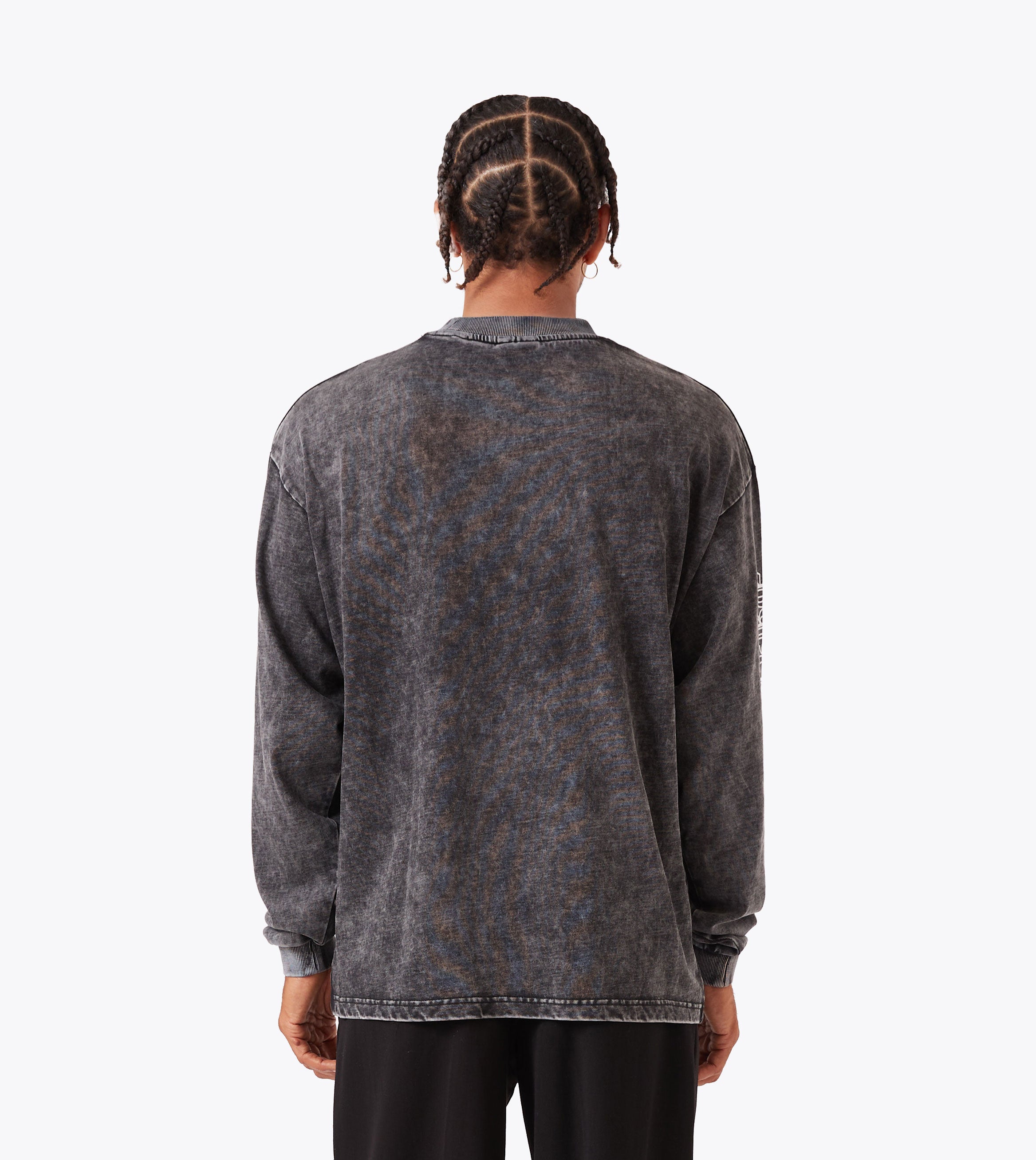 Gothic Box ++ LS Tee GD Ash Grey