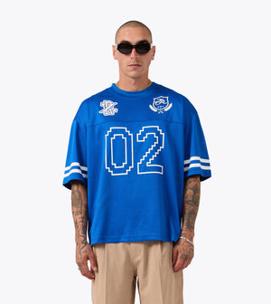 Heritage Mesh Flow Tee Cobalt Blue