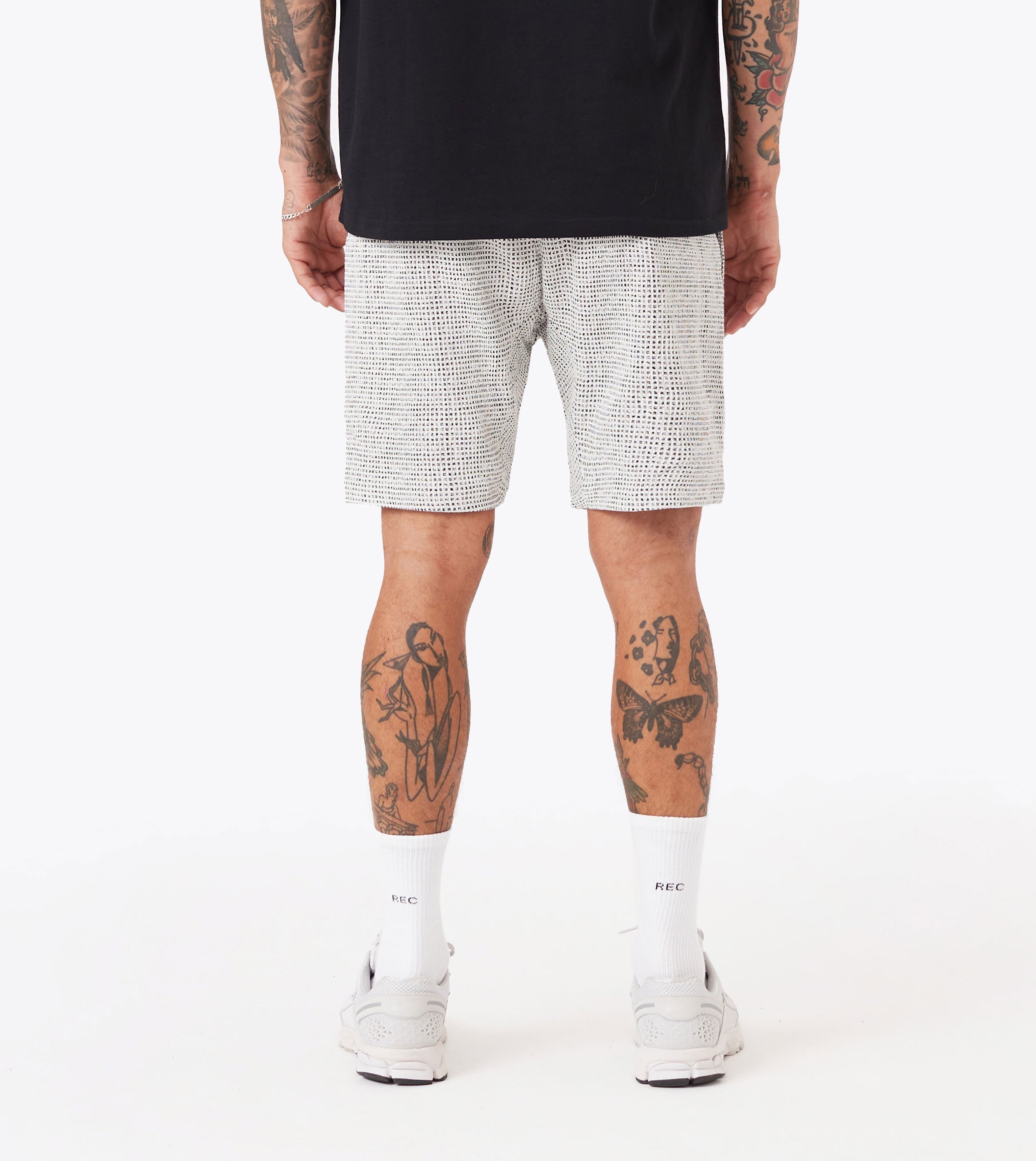 Sureshot Honeycomb Flight Short White