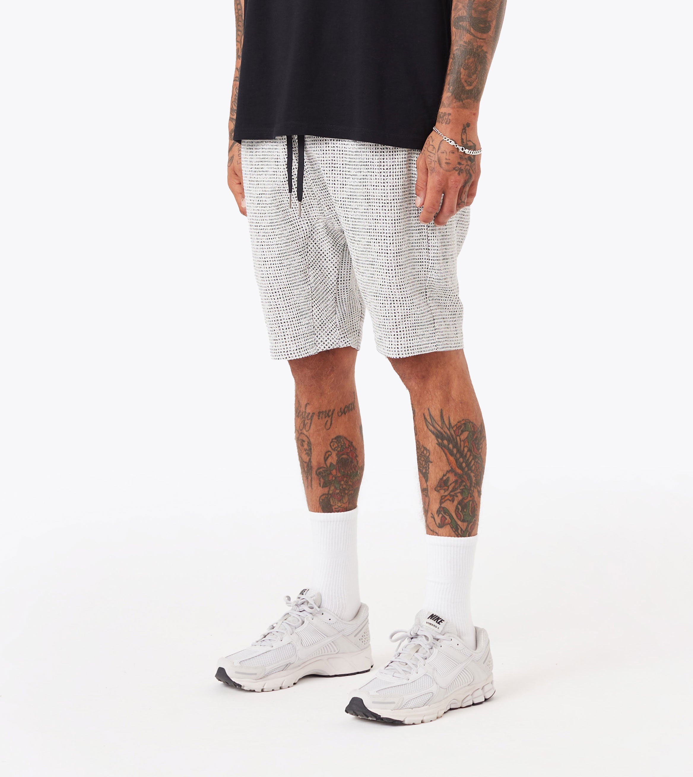 Sureshot Honeycomb Flight Short White