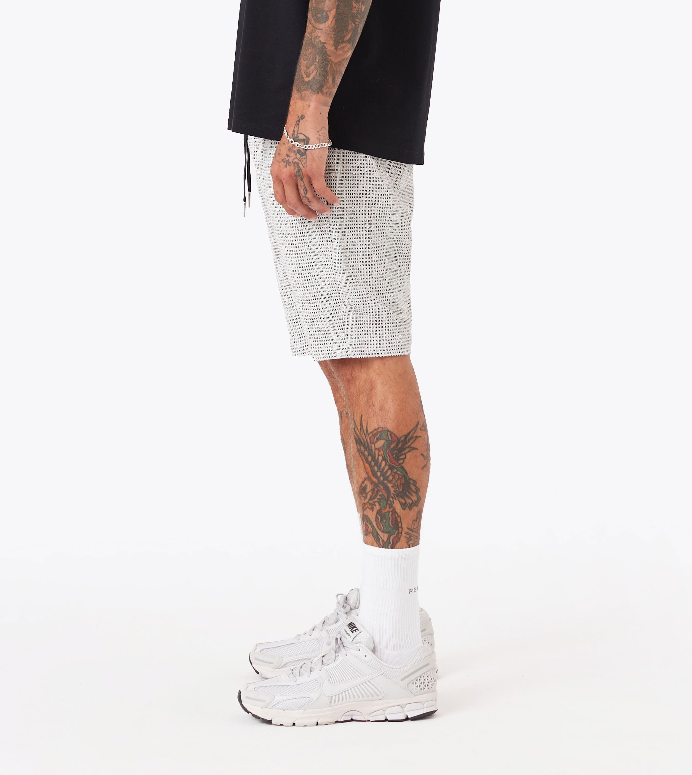 Sureshot Honeycomb Flight Short White