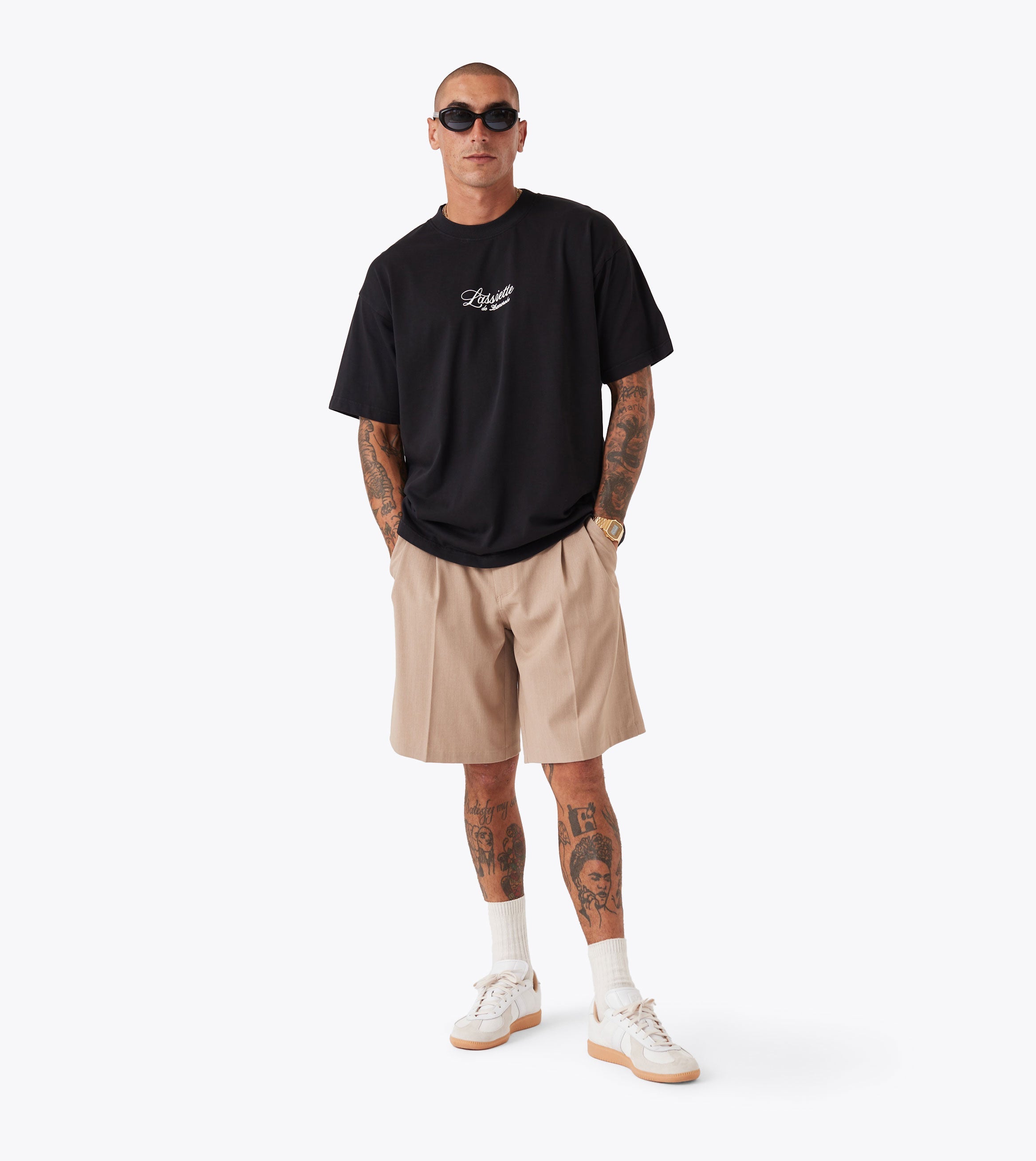 Lobster Box Tee GD Black