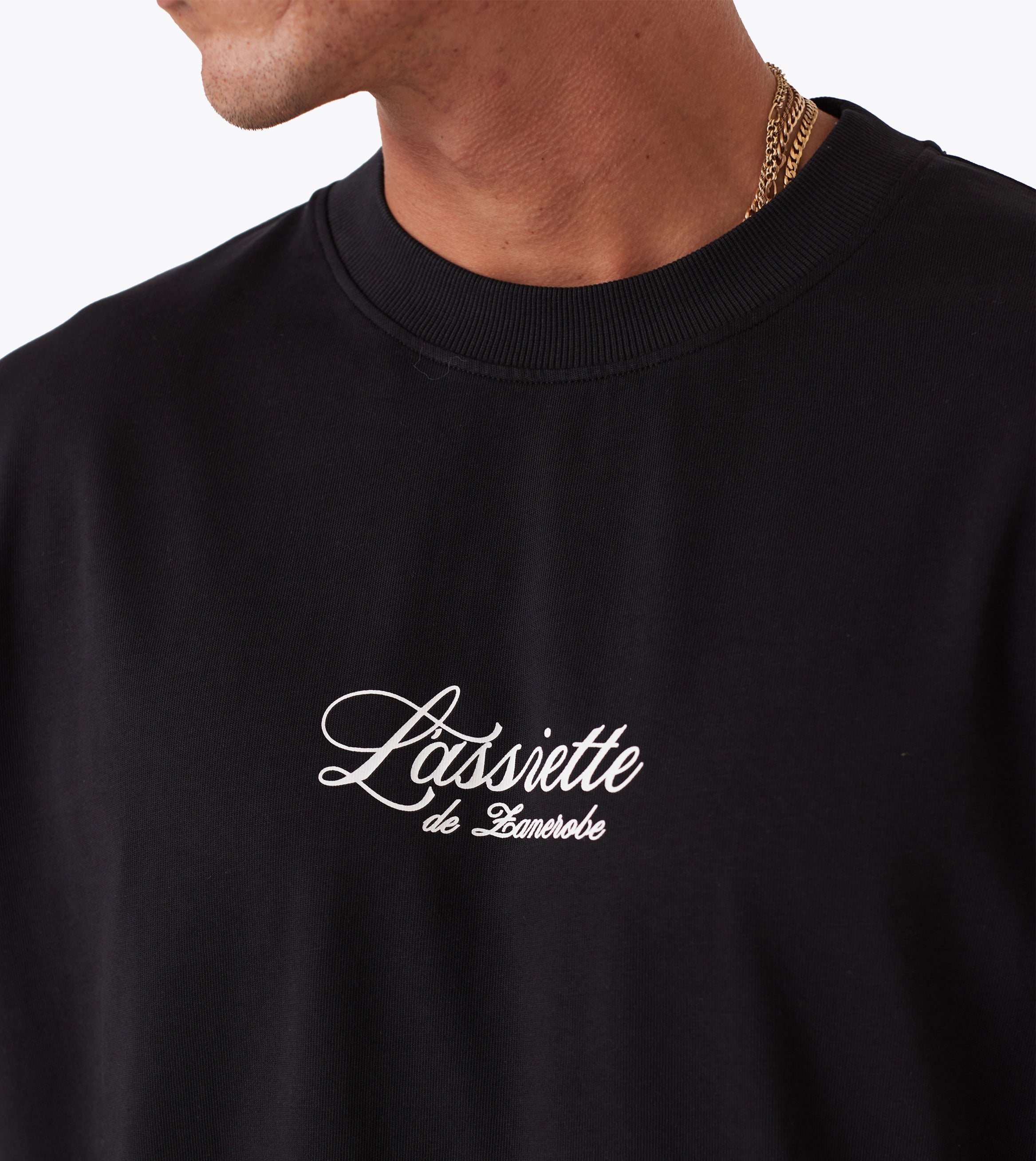 Lobster Box Tee GD Black