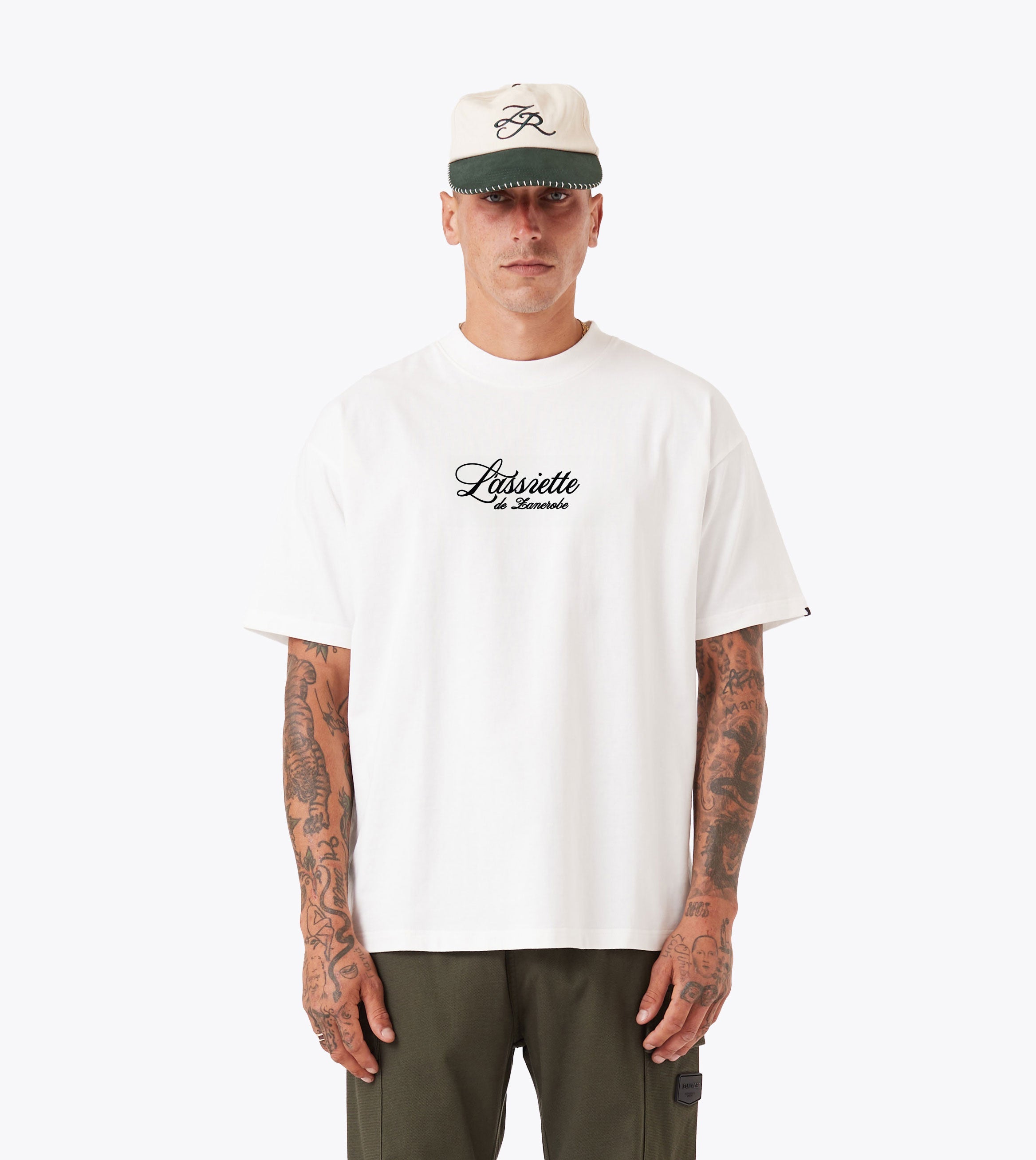 Lobster Box Tee Vintage White