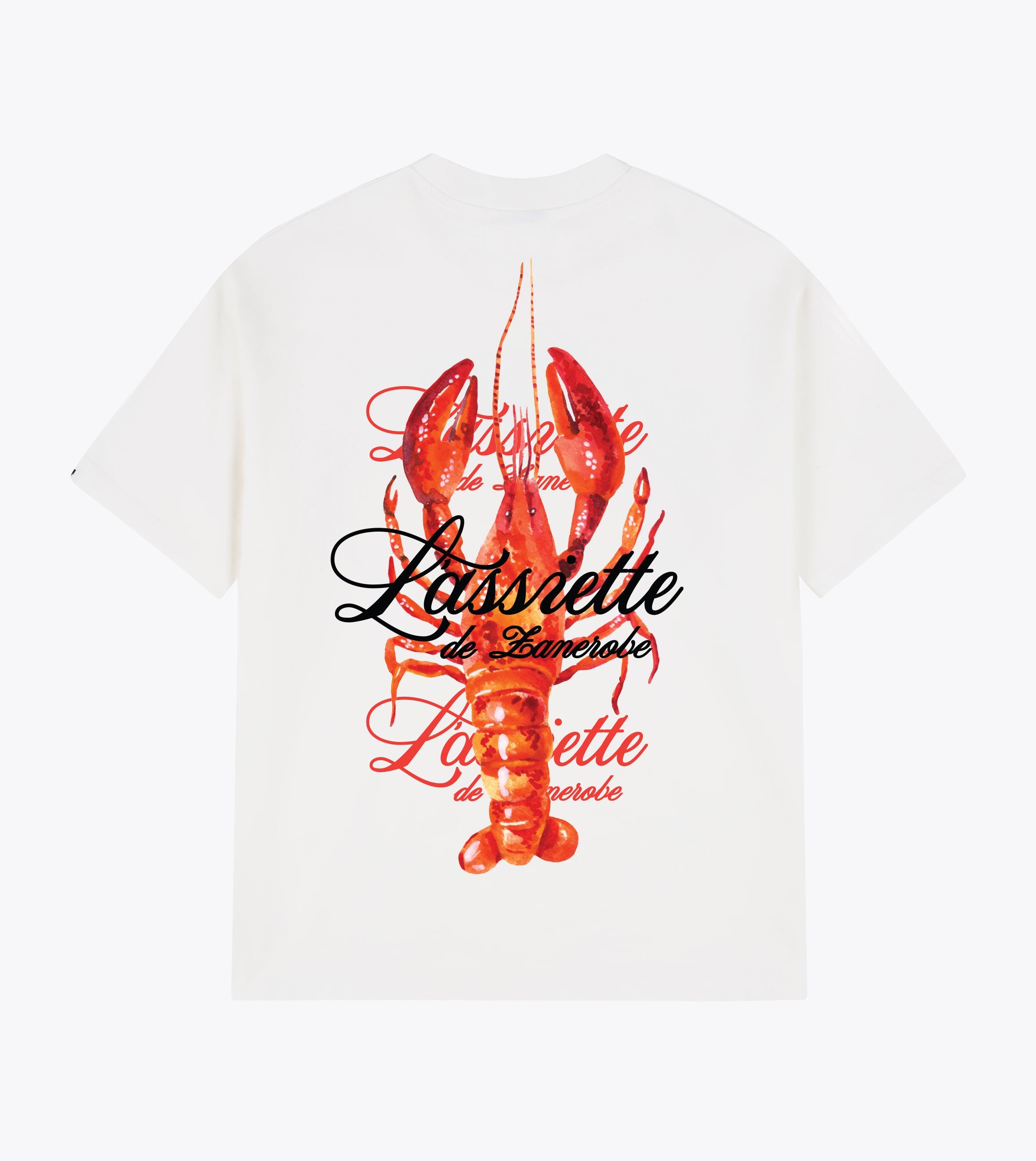 Lobster Box Tee Vintage White