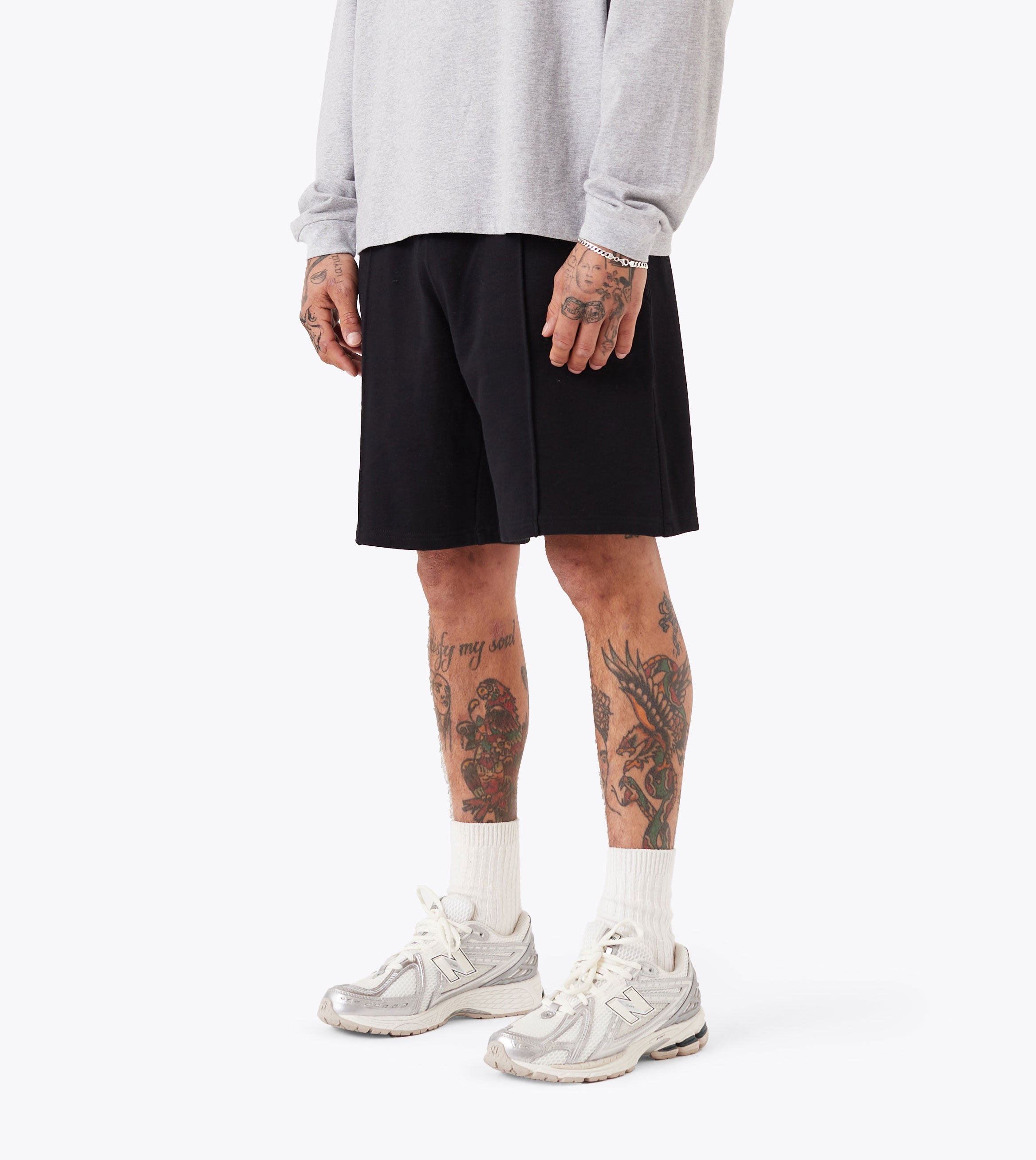 Lounge Sweat Short Black