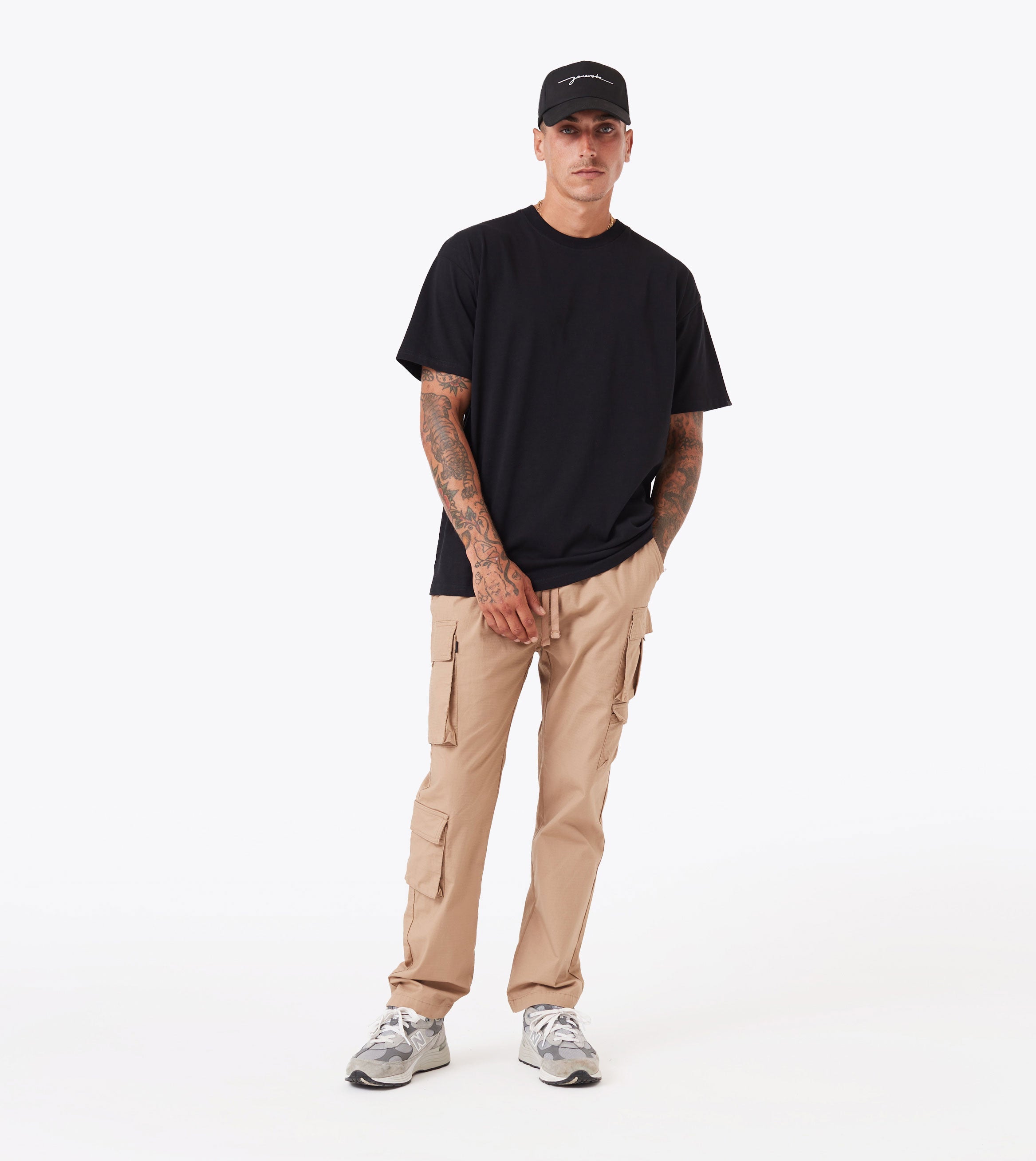 Mirror Box Tee Black
