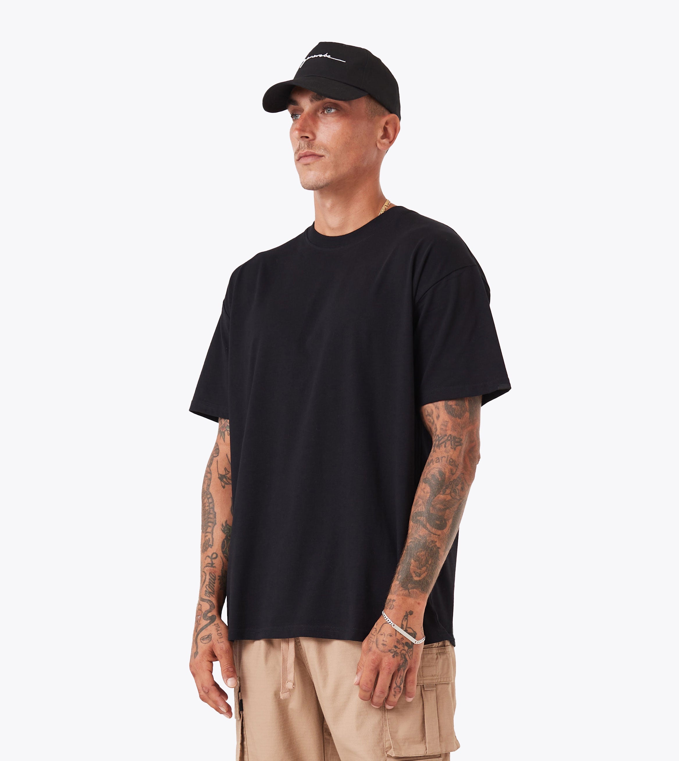 Mirror Box Tee Black