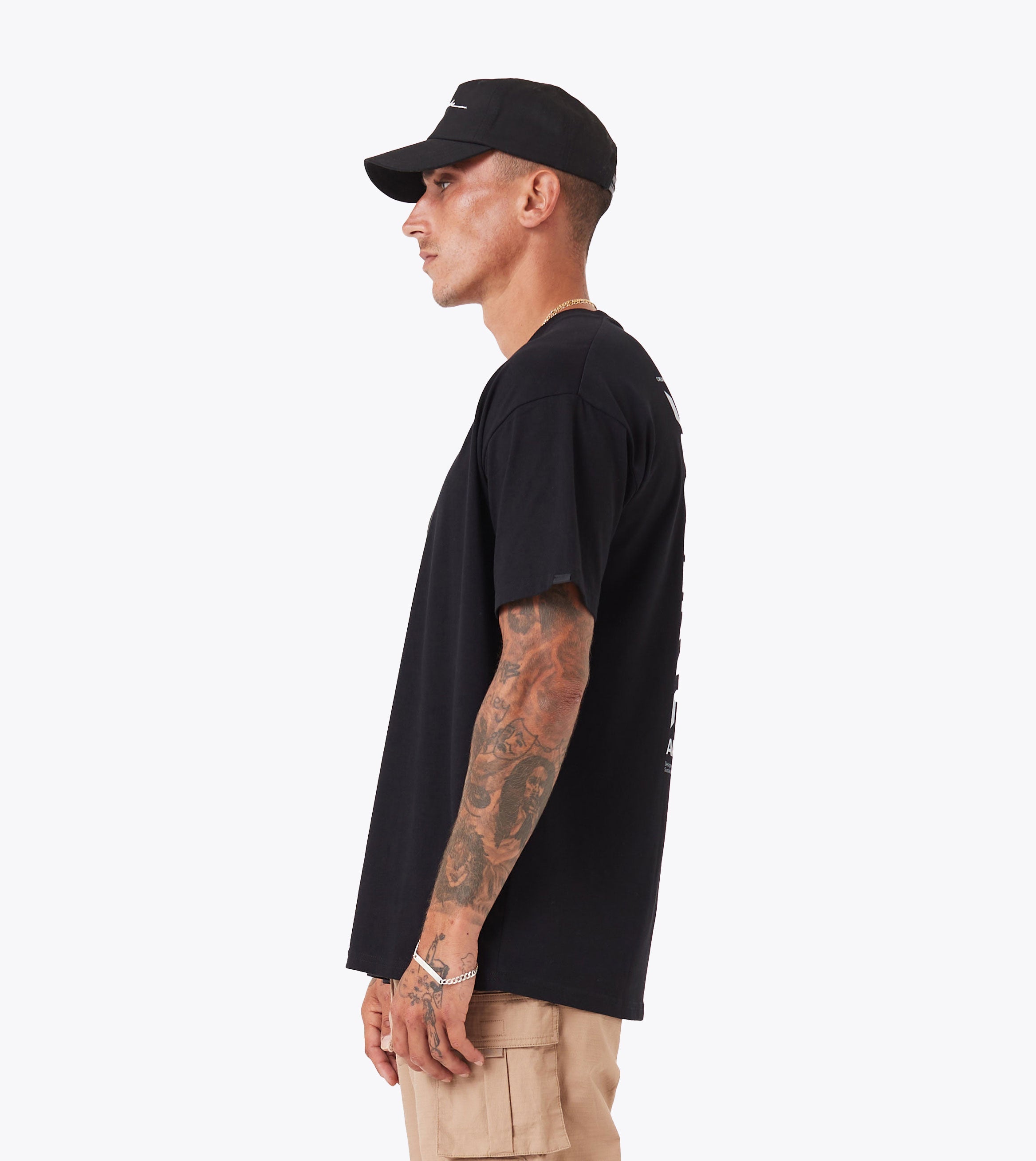 Mirror Box Tee Black