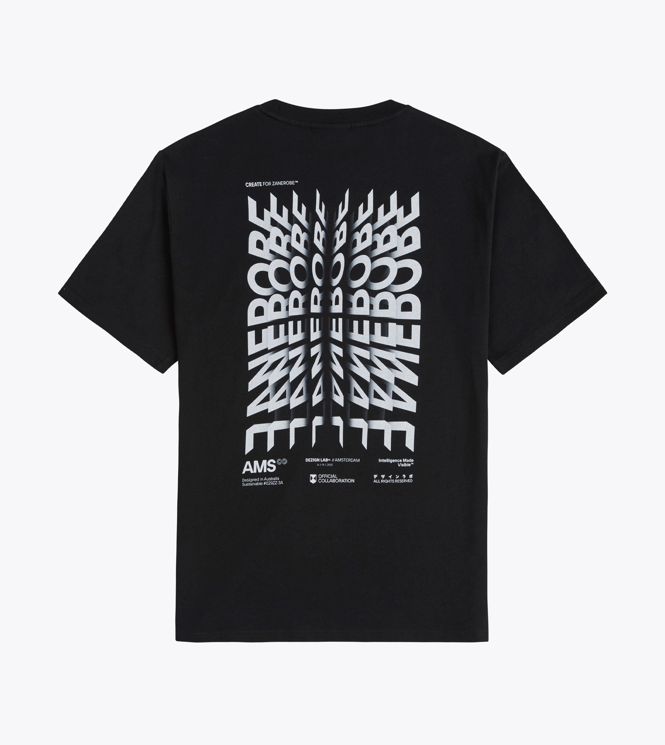 Mirror Box Tee Black