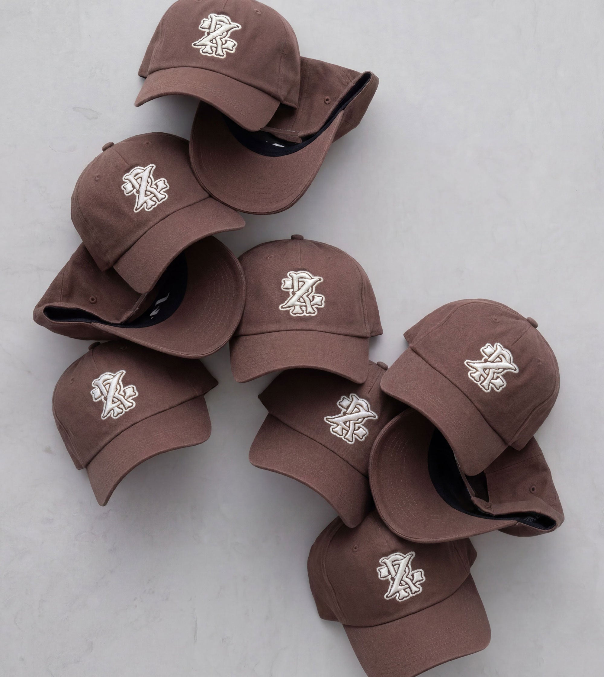 Monogram Snapback GD Choc