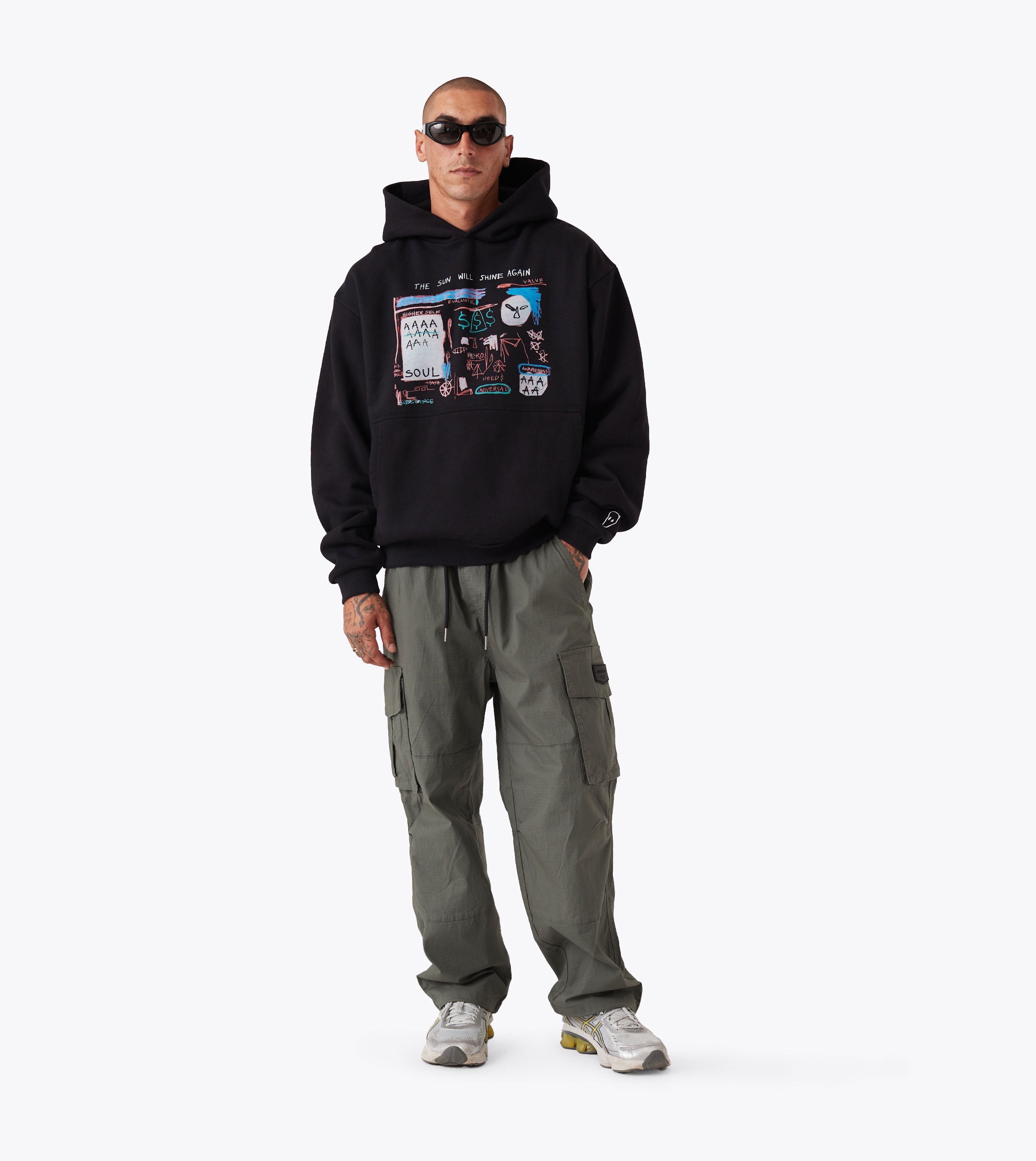 Musonga Box Hood Black