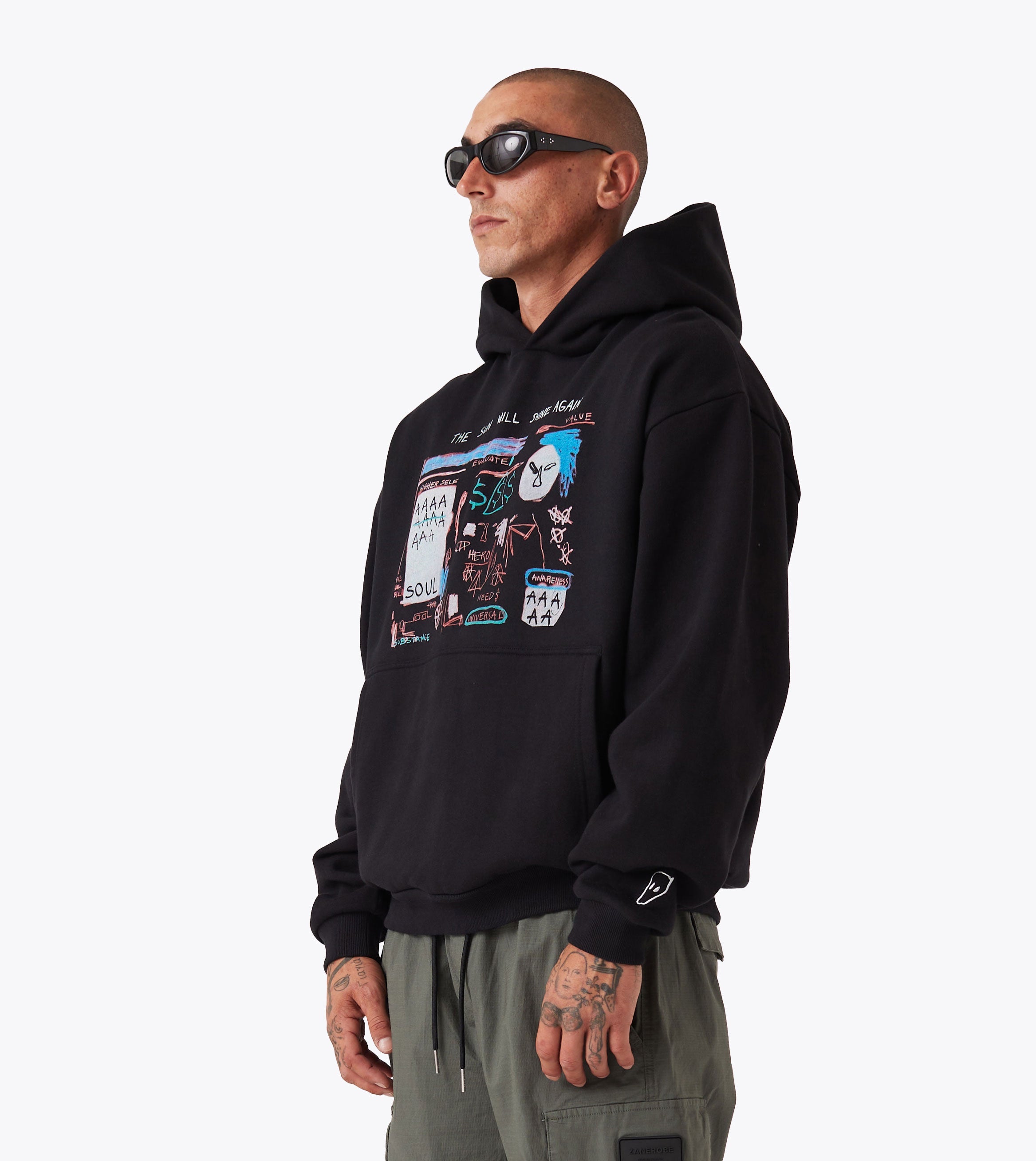 Musonga Box Hood Black