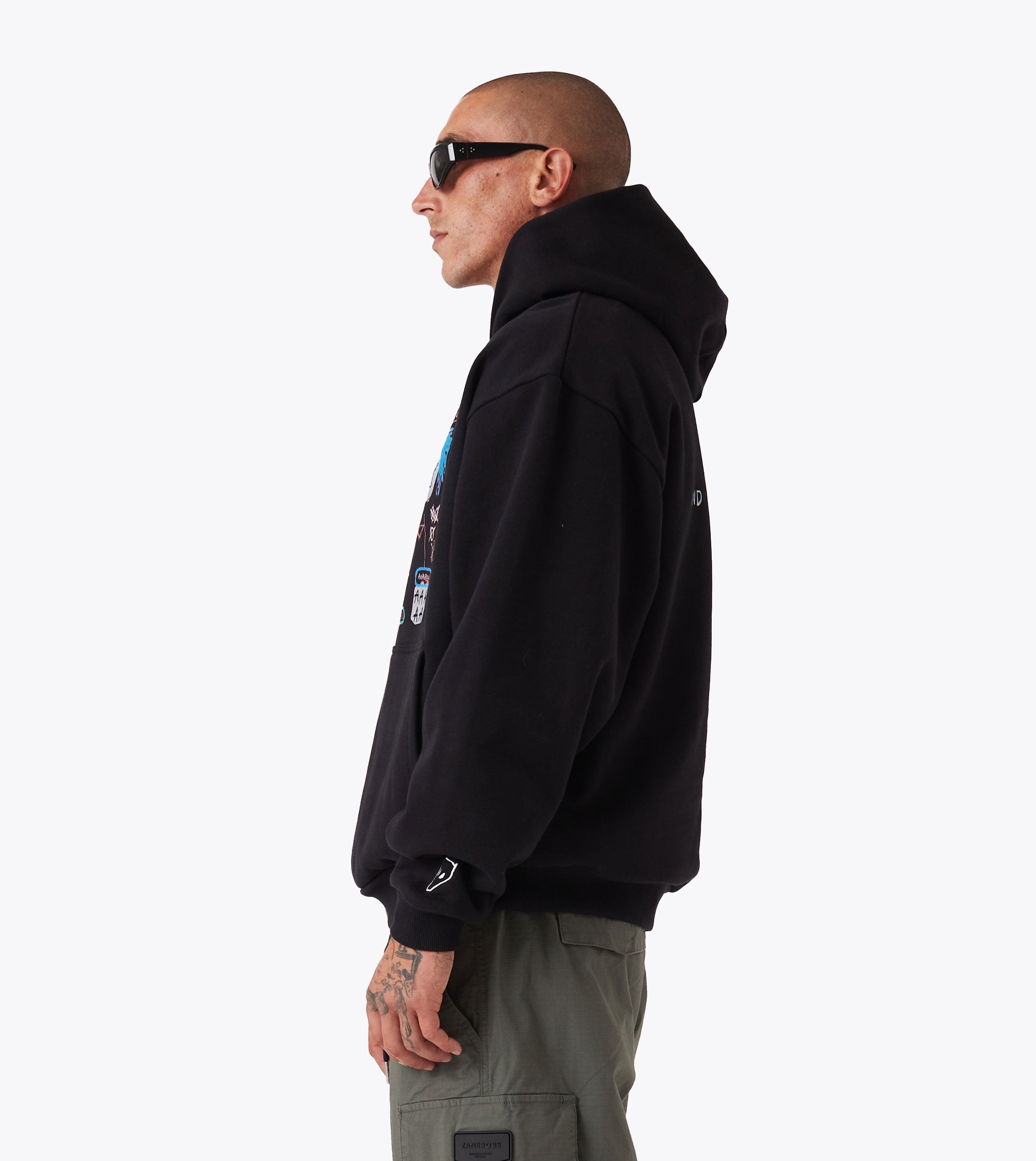 Musonga Box Hood Black