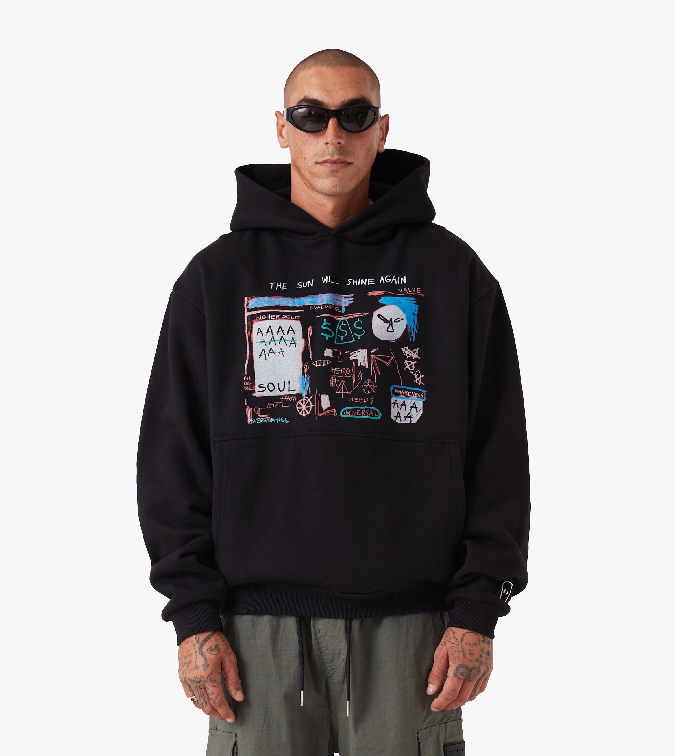 Musonga Box Hood Black