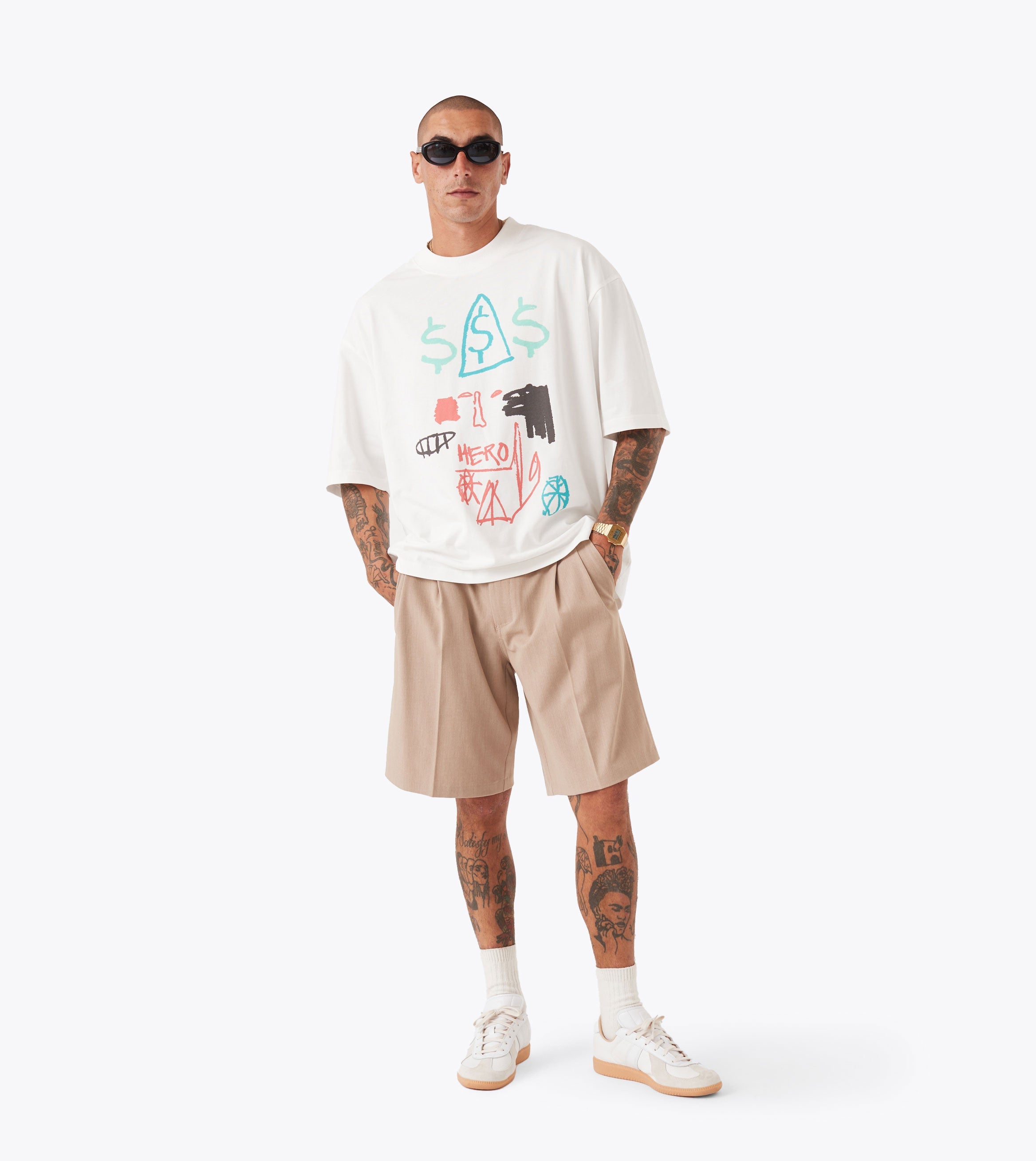 Musonga Flow Tee Vintage White