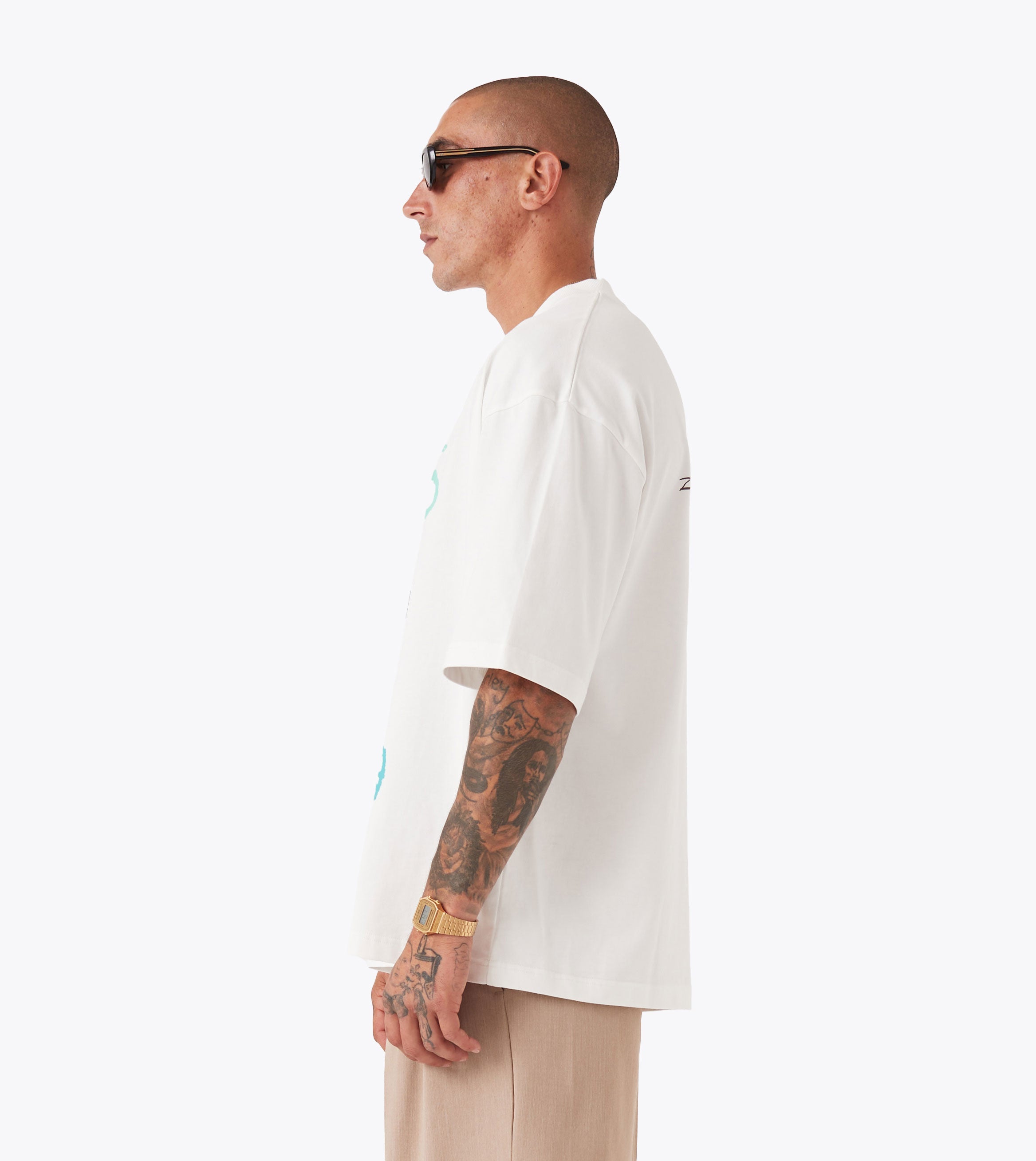 Musonga Flow Tee Vintage White