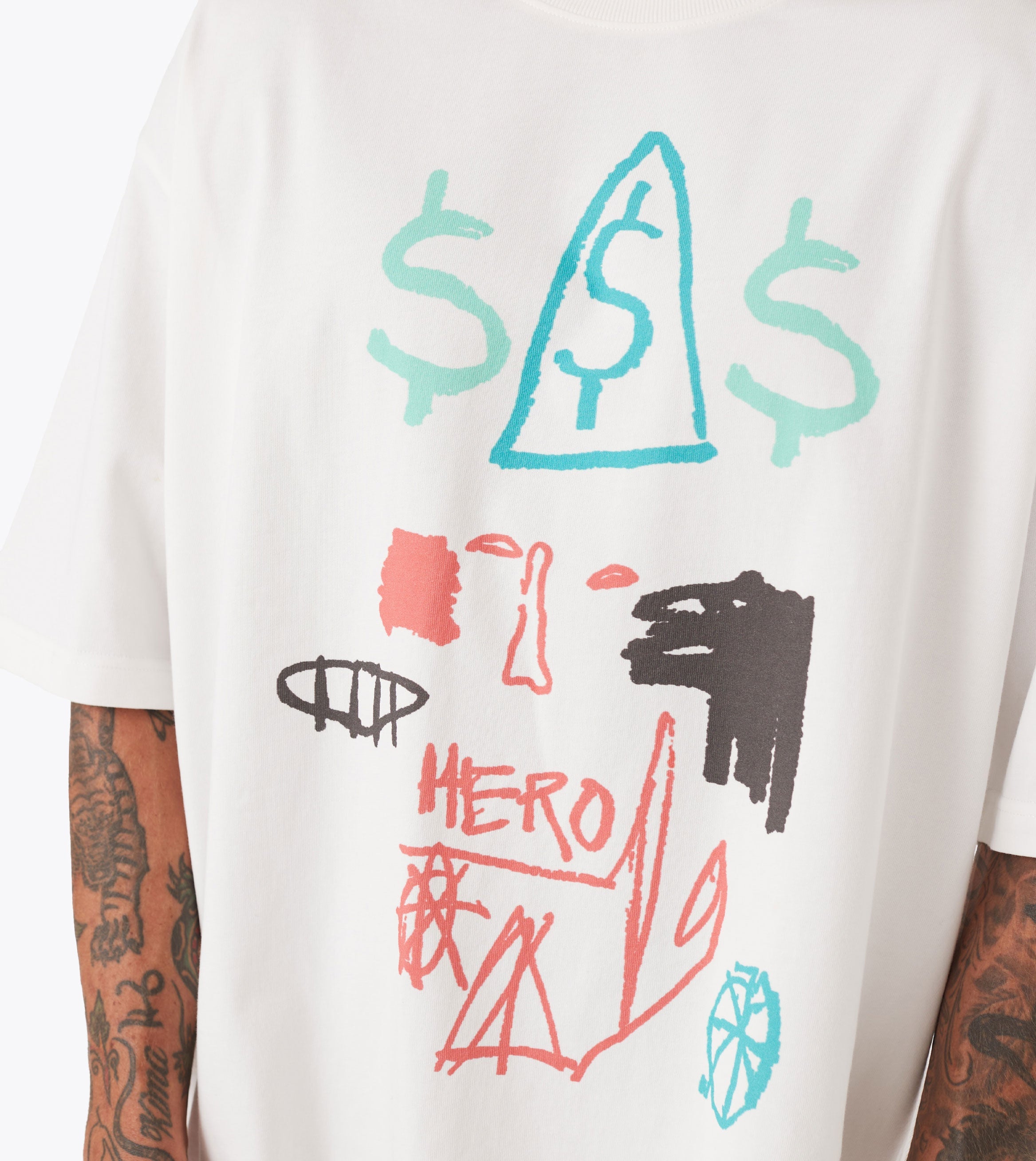 Musonga Flow Tee Vintage White