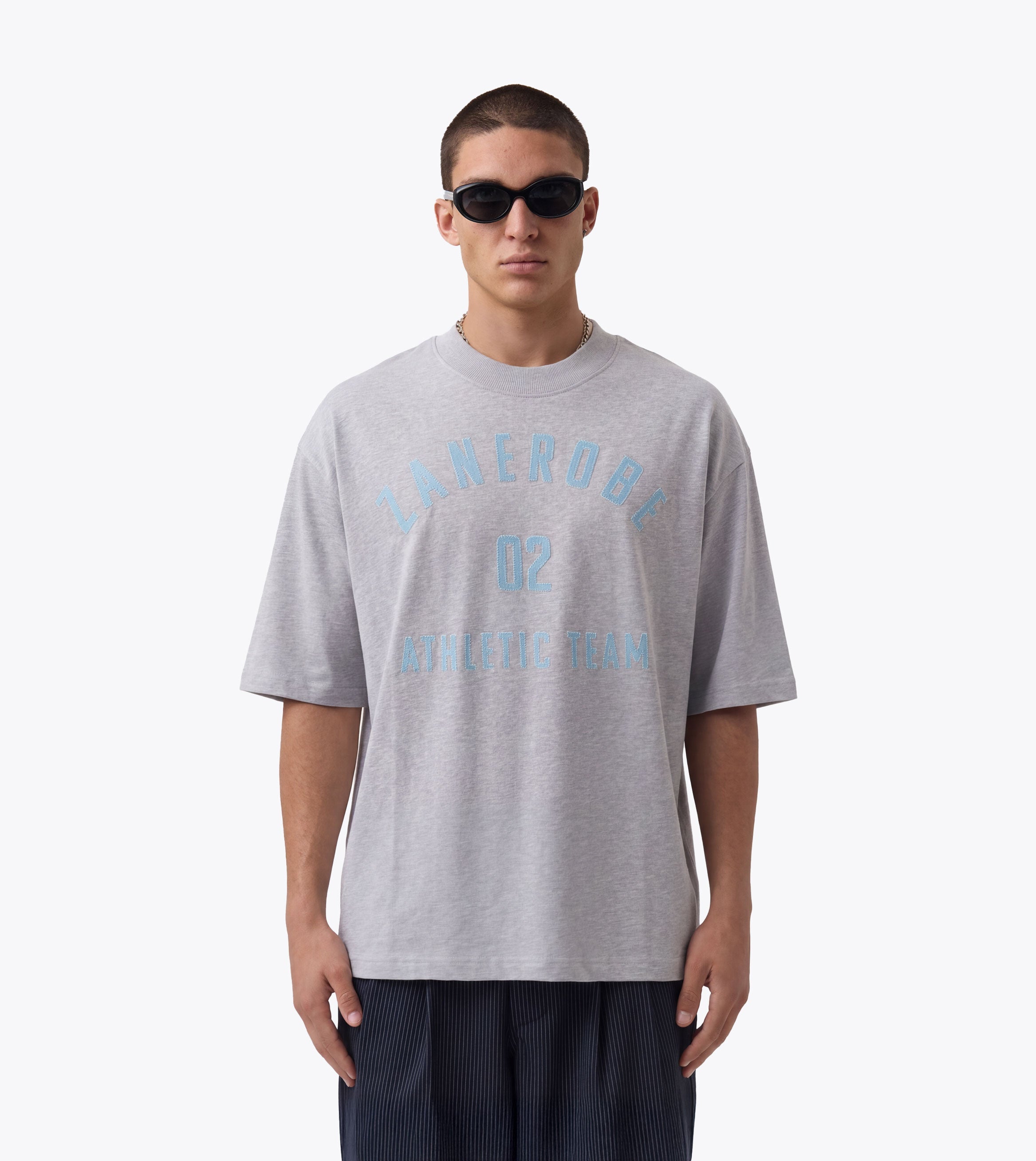 Nc Ath. Flow Tee Grey Marle - Coming Soon