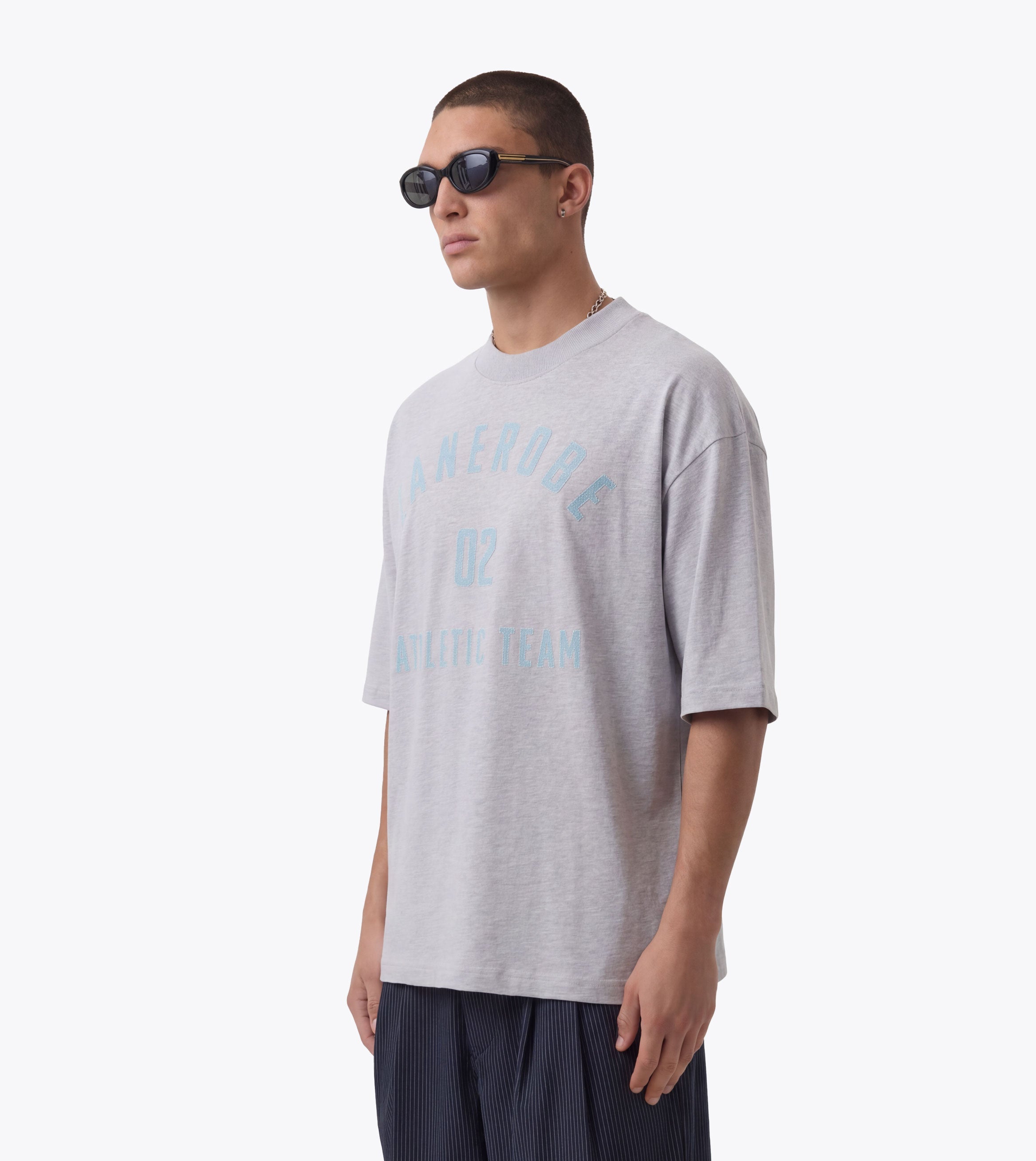 Nc Ath. Flow Tee Grey Marle