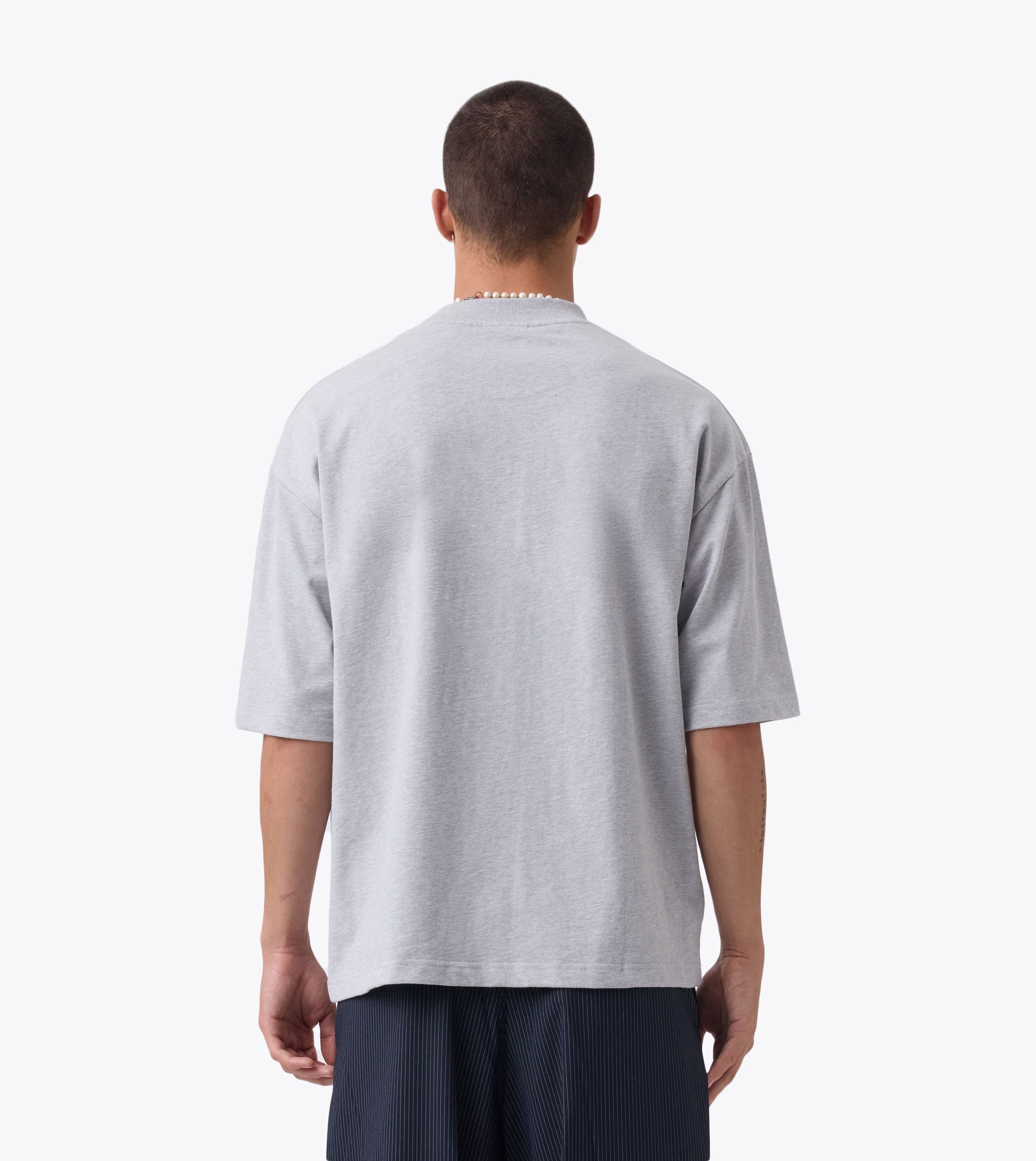 Nc Ath. Flow Tee Grey Marle