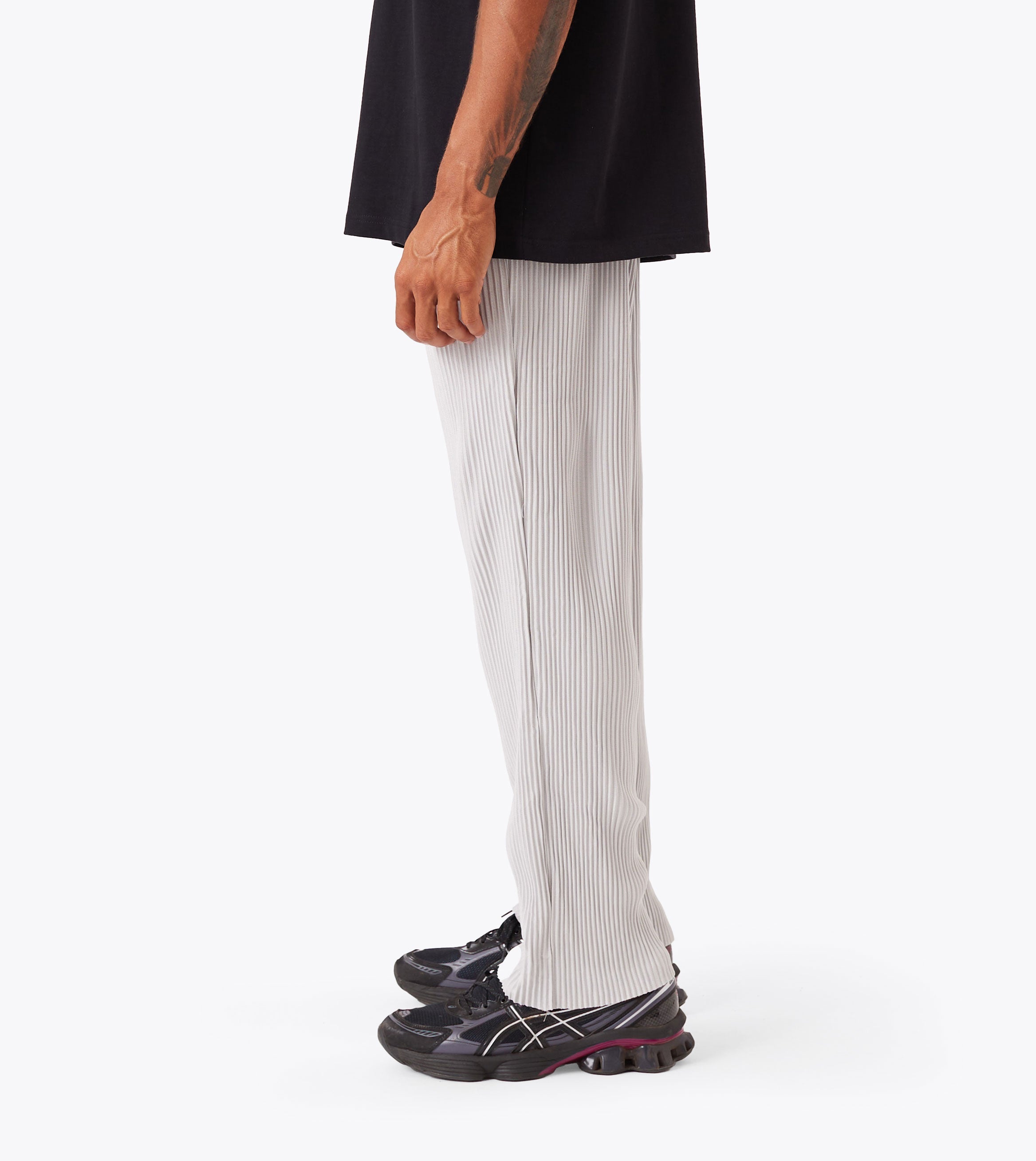 Pleated Pant Cement