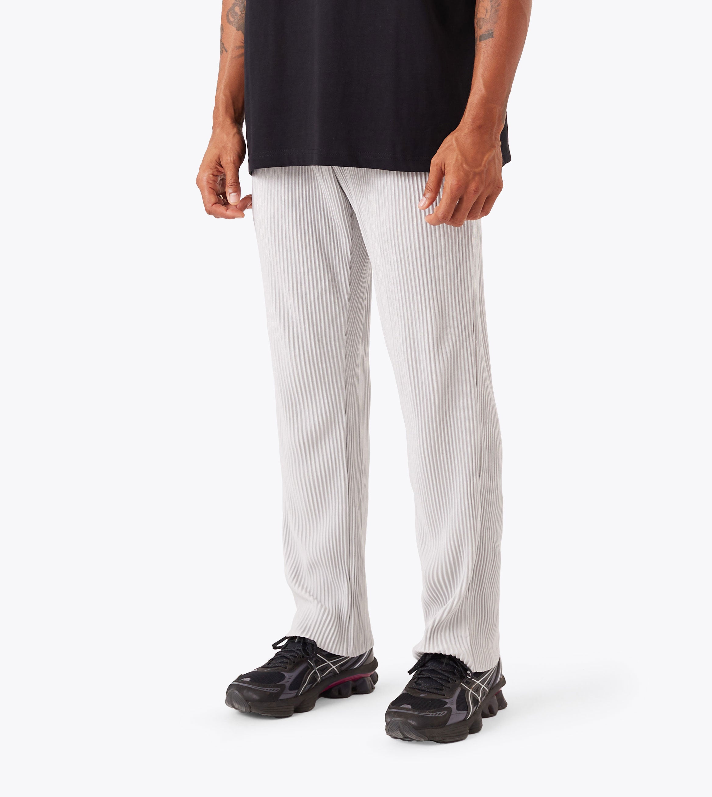 Pleated Pant Cement