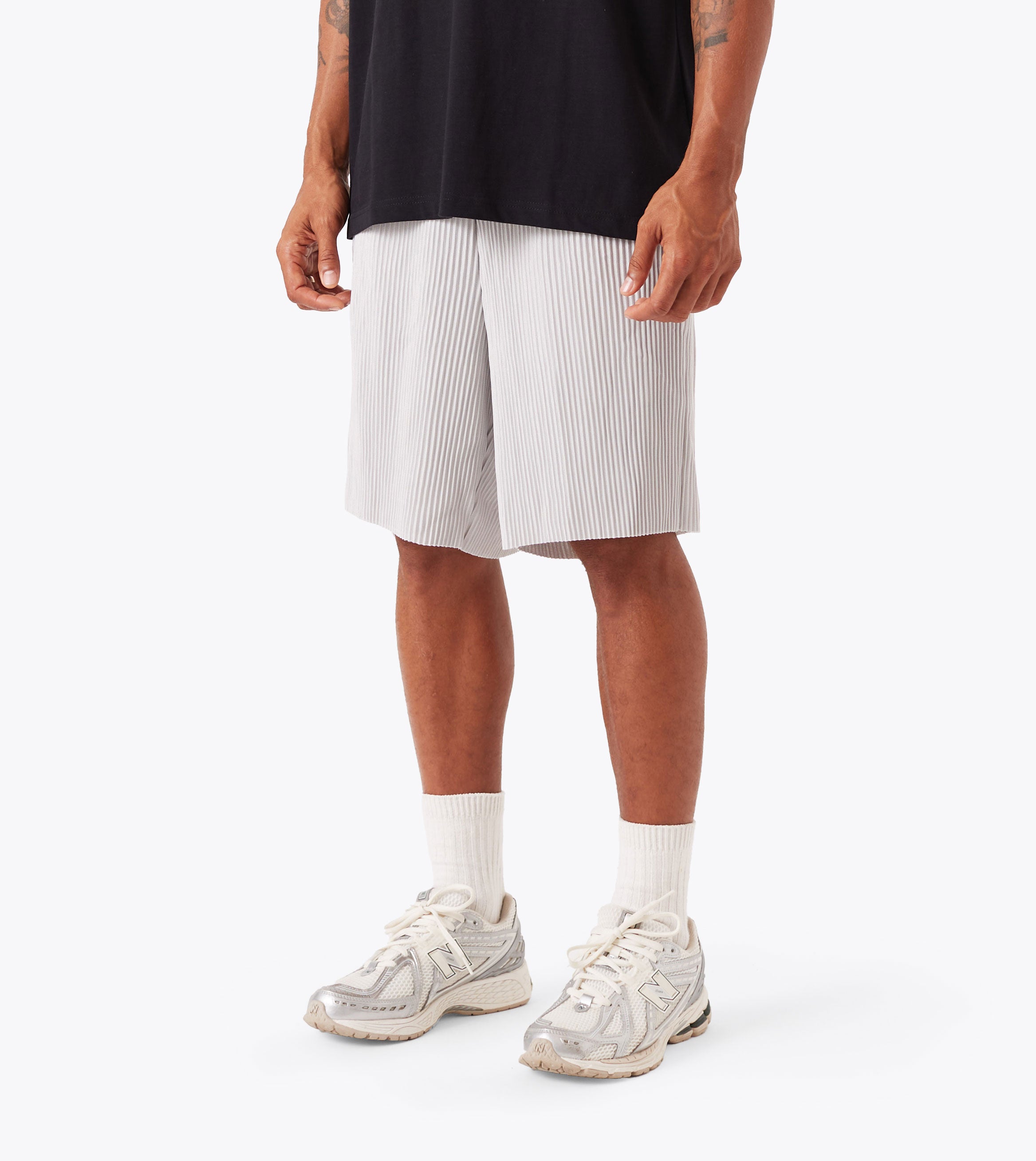 Pleated Short Cement