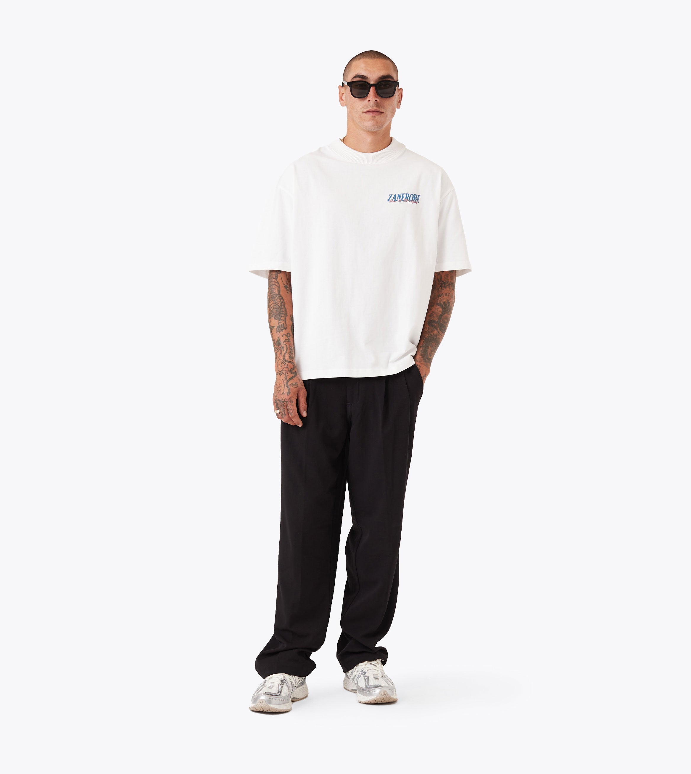 Portfolio Lounge Tee Vintage White
