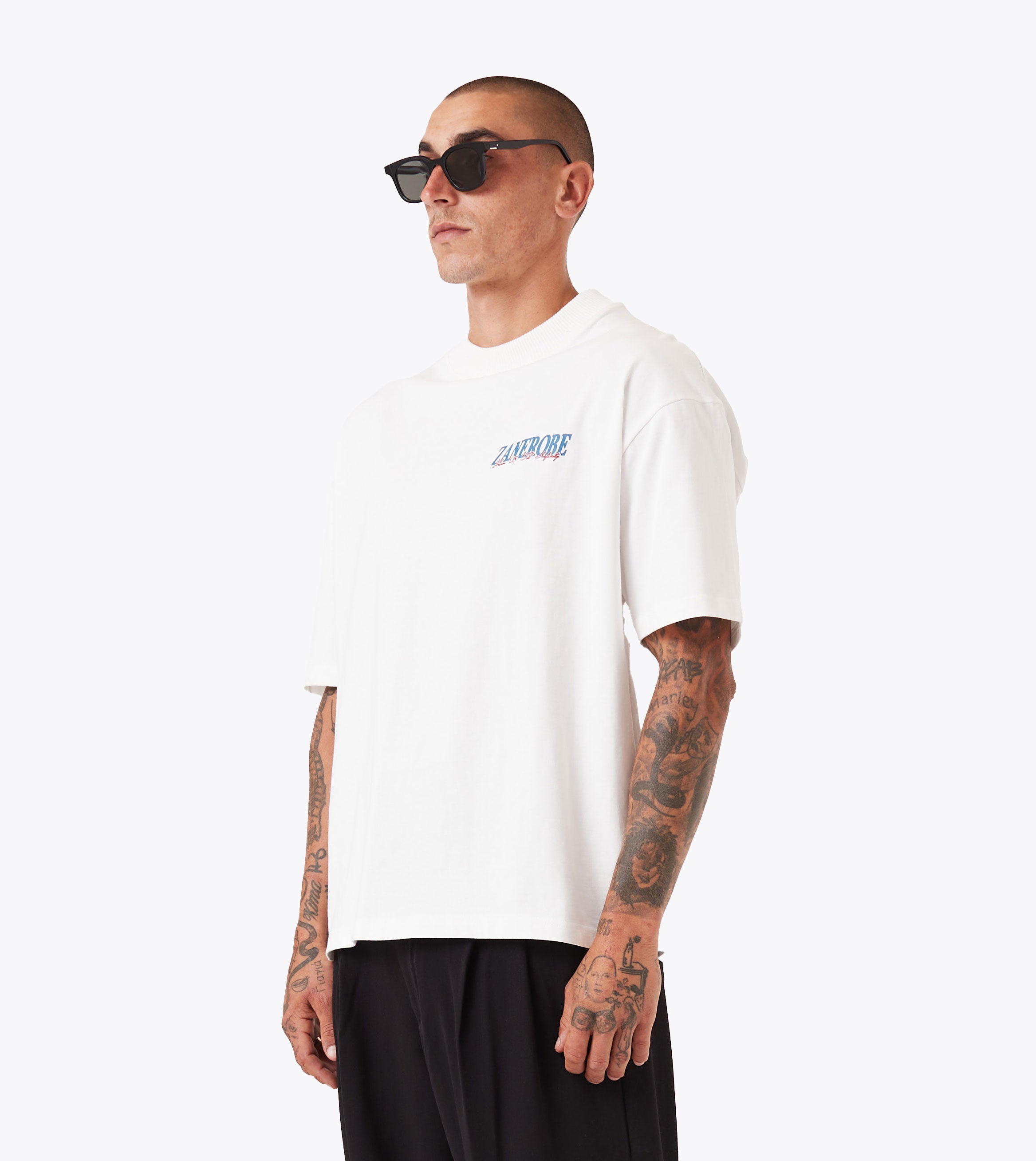 Portfolio Lounge Tee Vintage White
