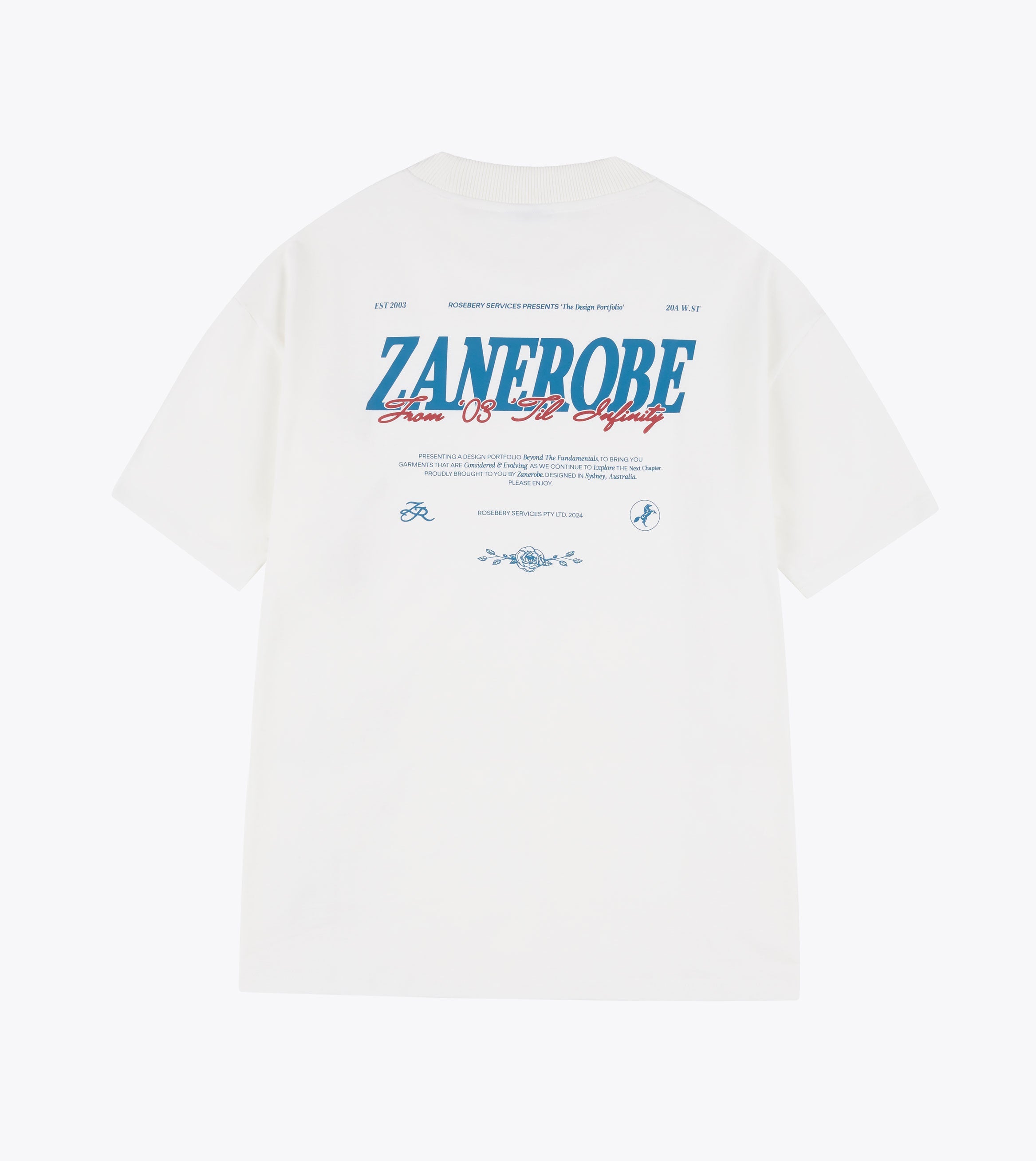 Portfolio Lounge Tee Vintage White