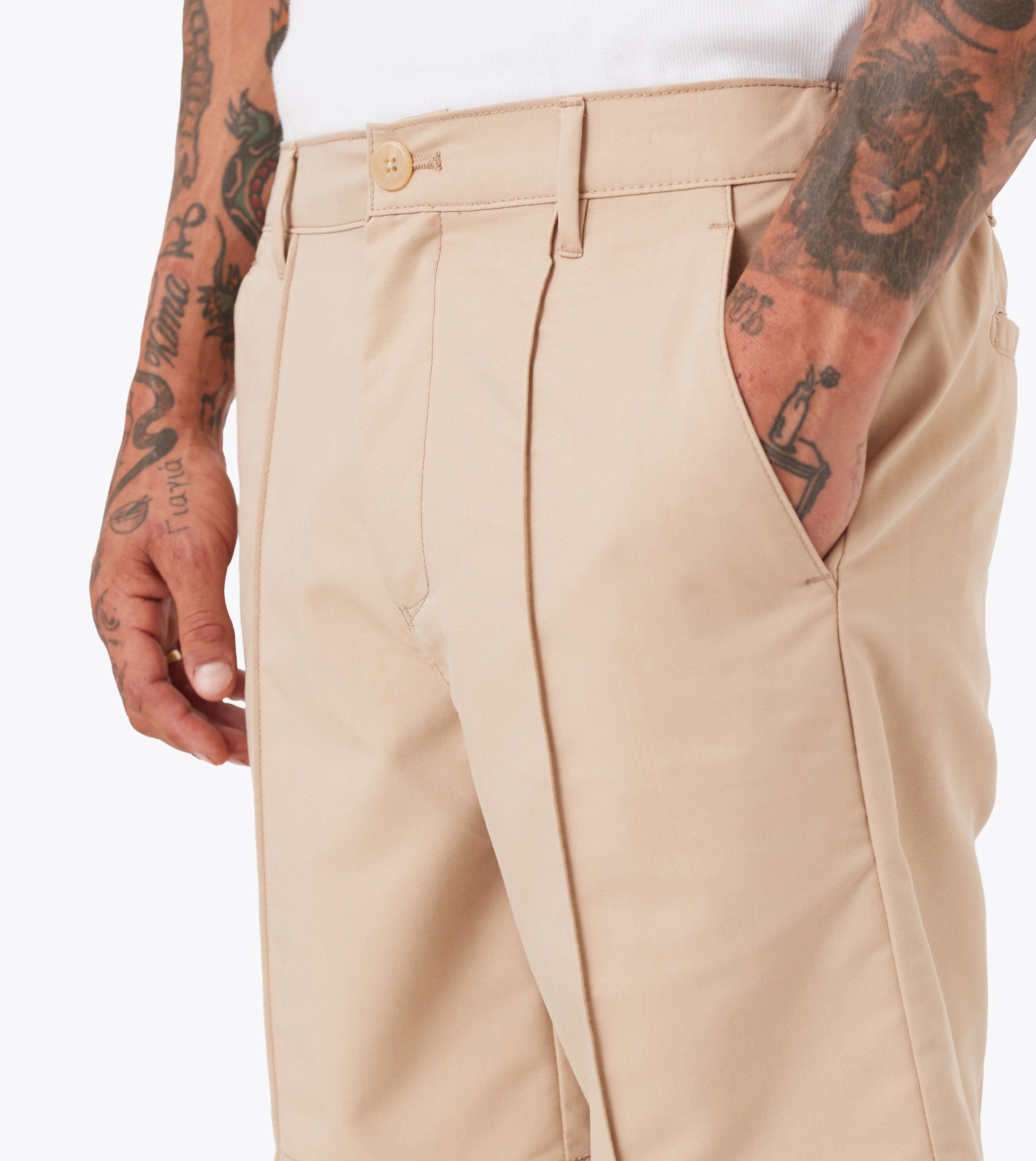 Provence Pintuck Short Sandstone