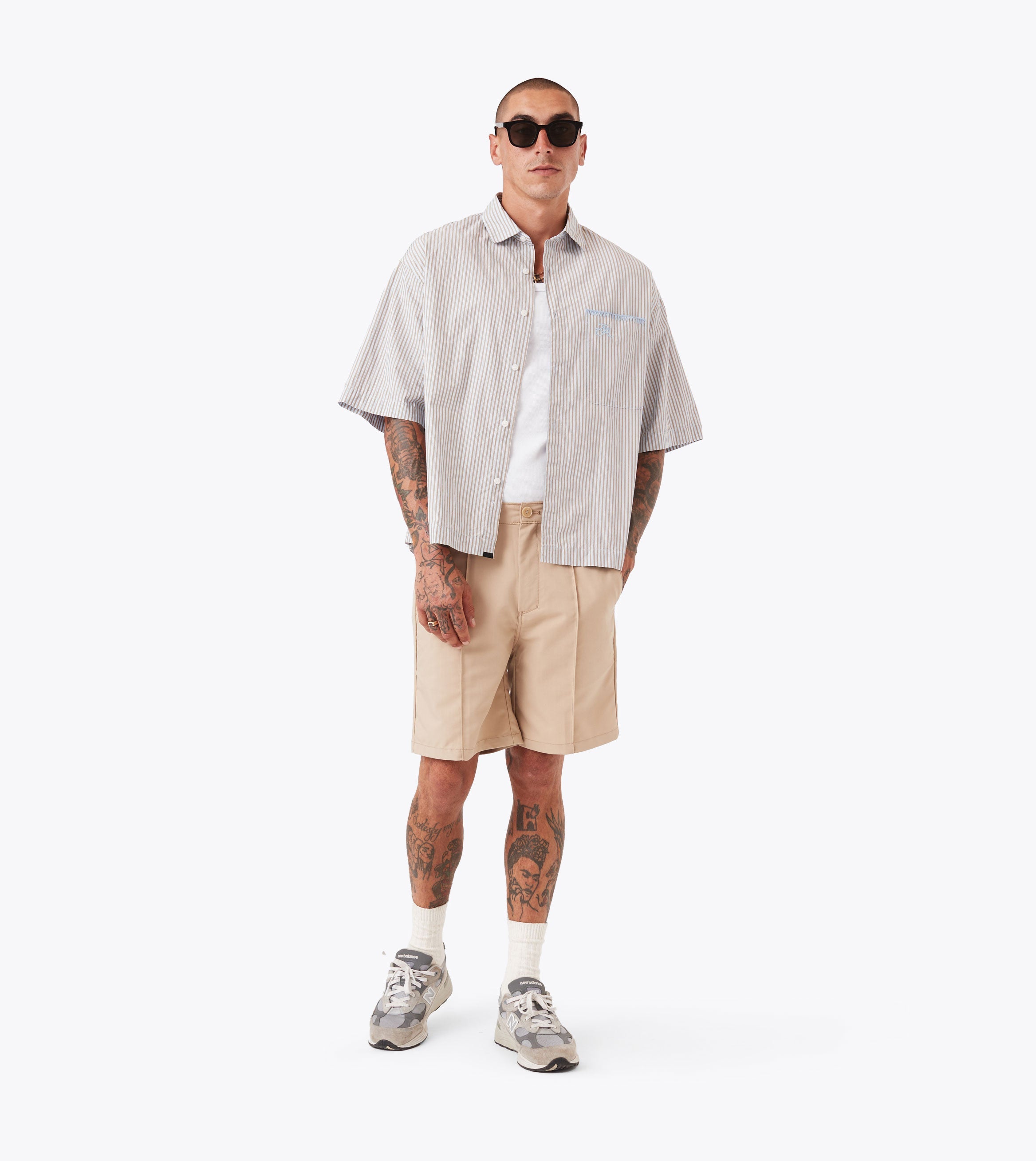 Provence Pintuck Short Sandstone