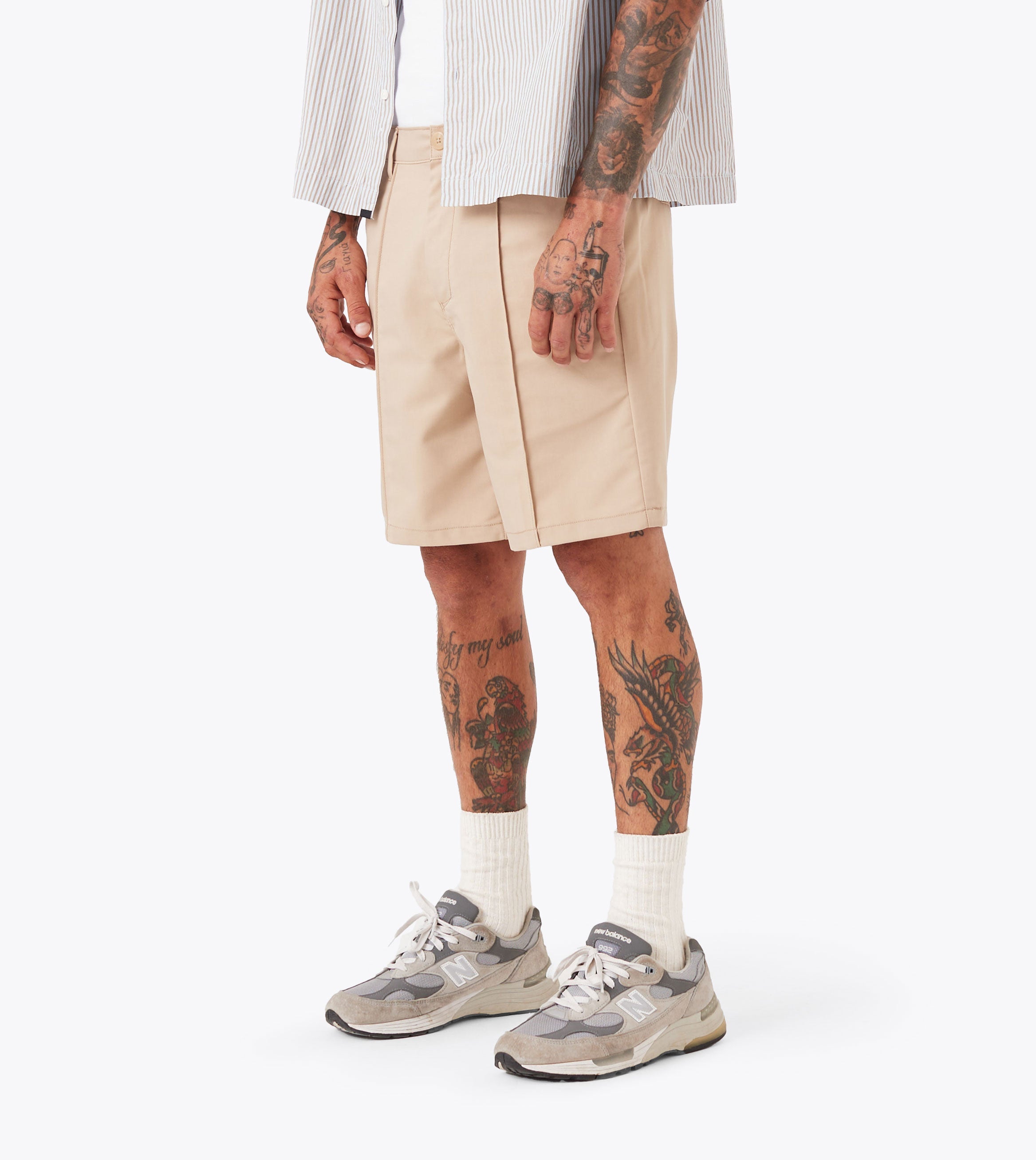 Provence Pintuck Short Sandstone