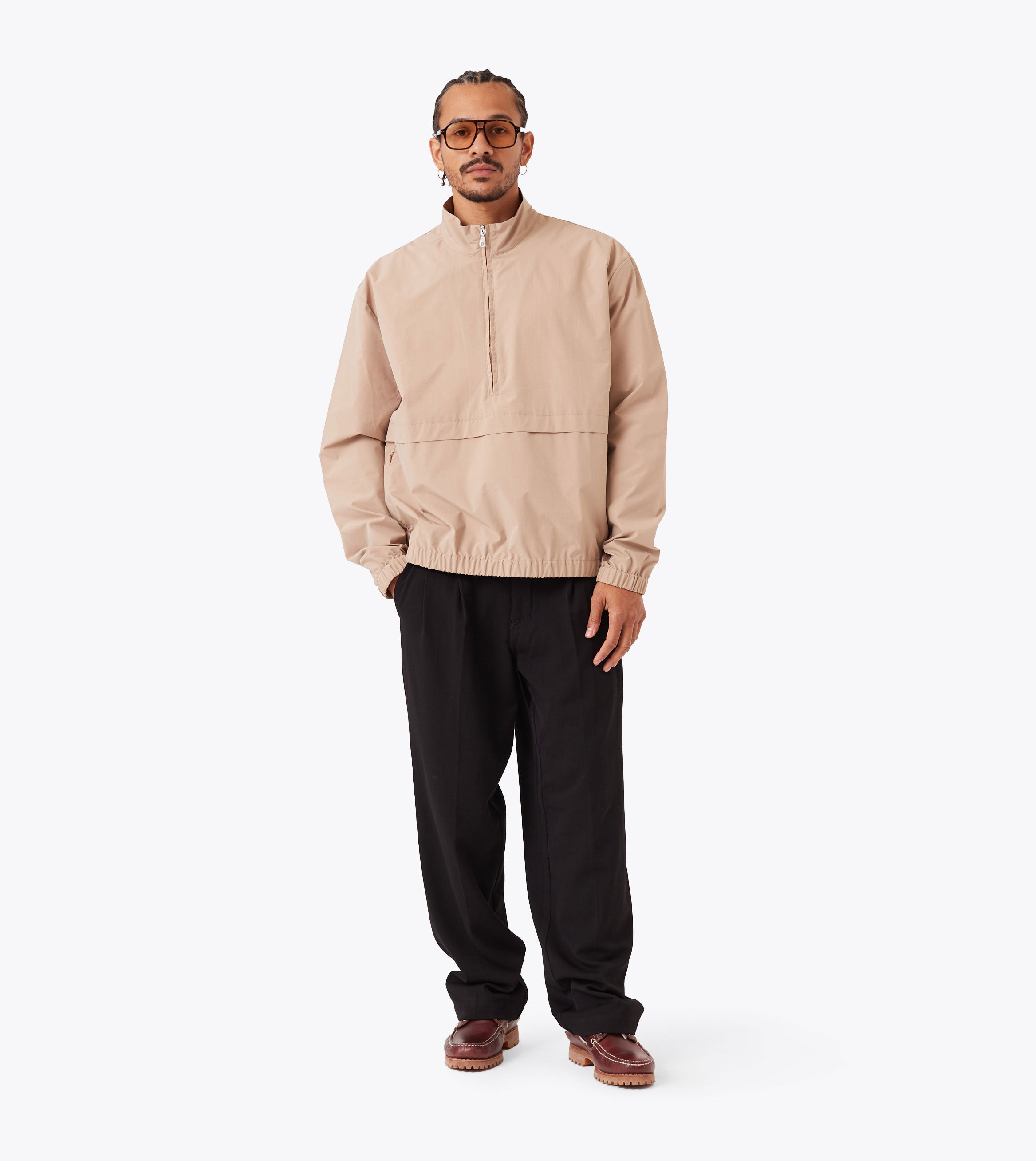Ripstop Pullover Taupe
