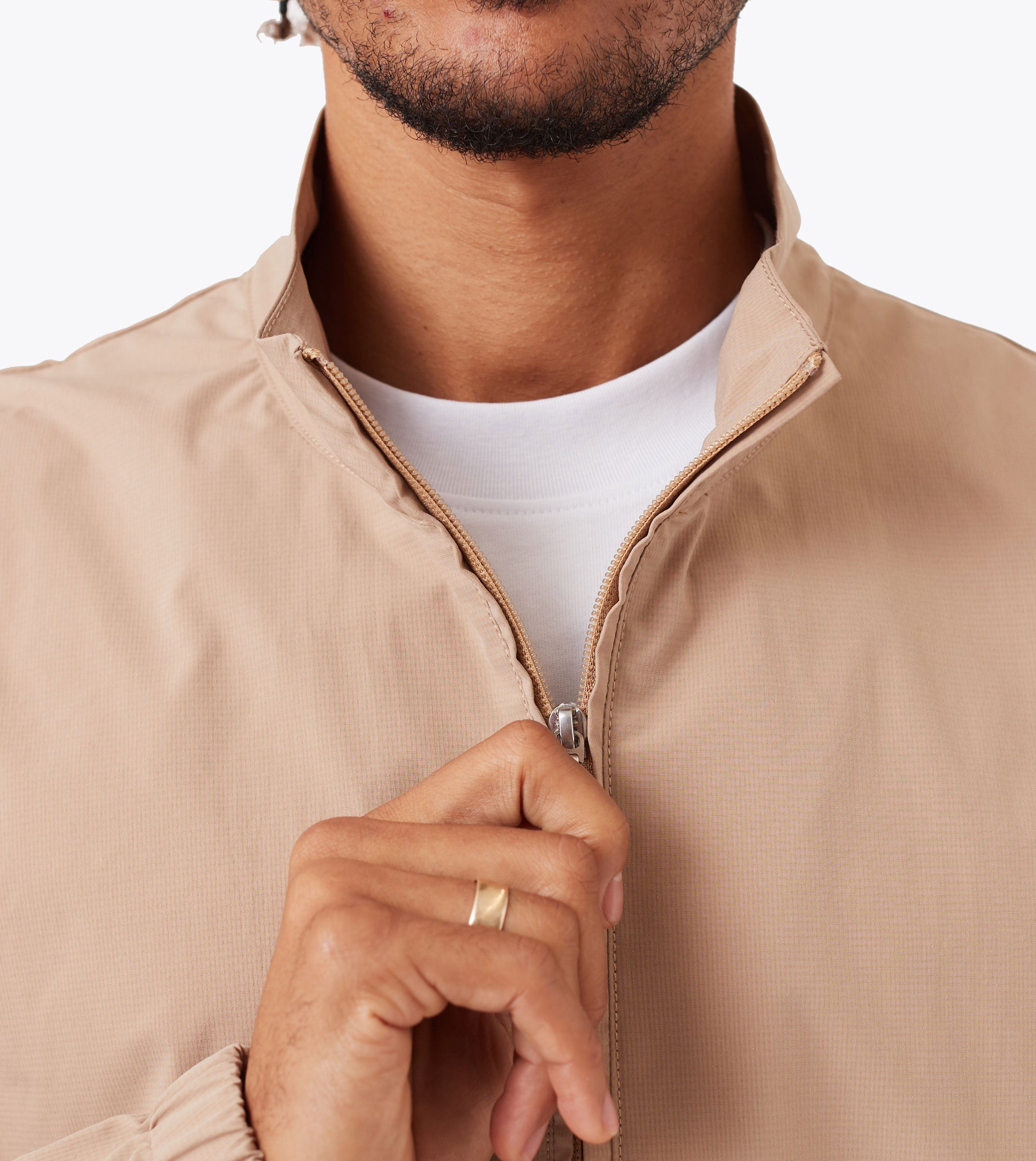 Ripstop Pullover Taupe