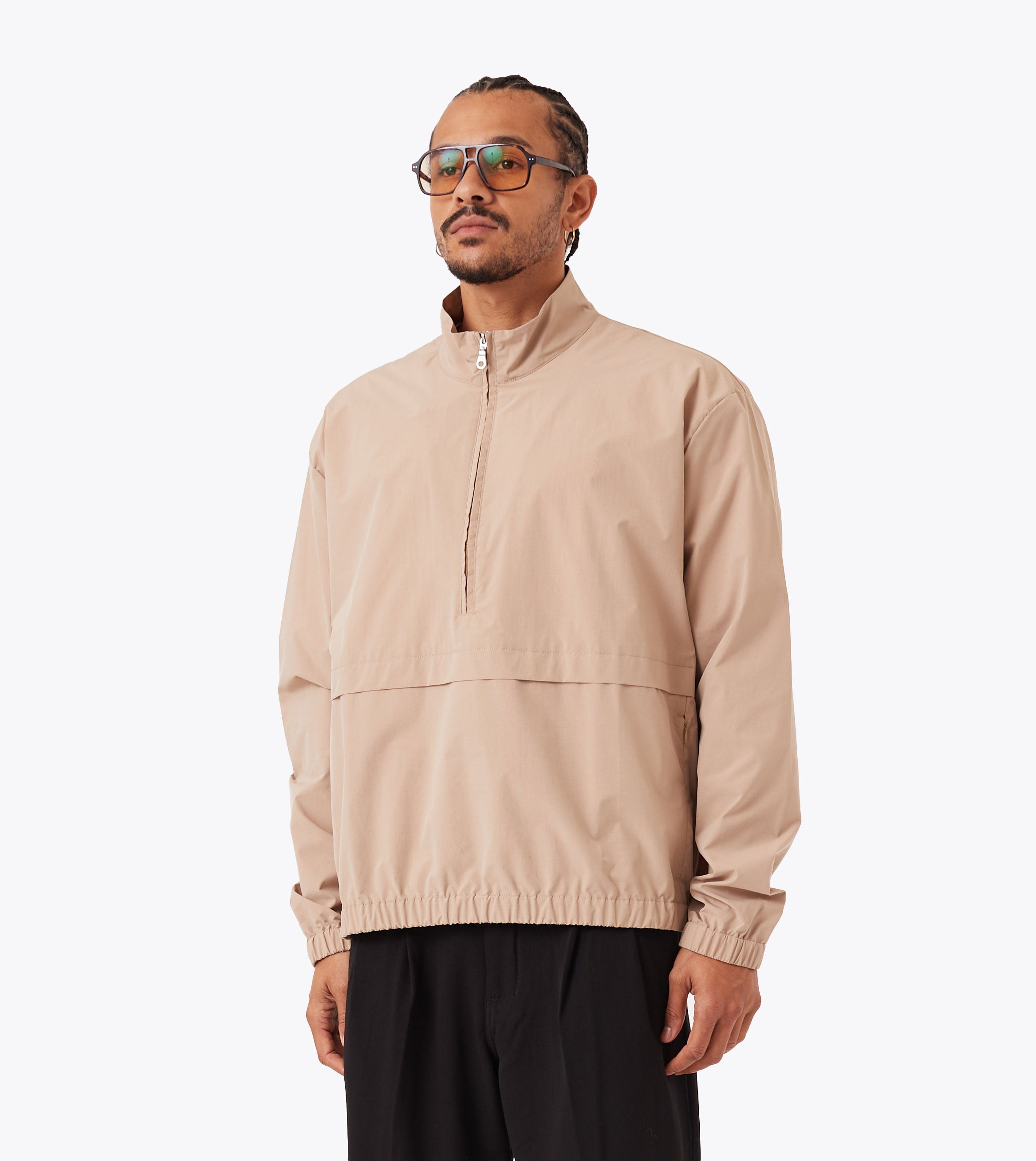 Ripstop Pullover Taupe