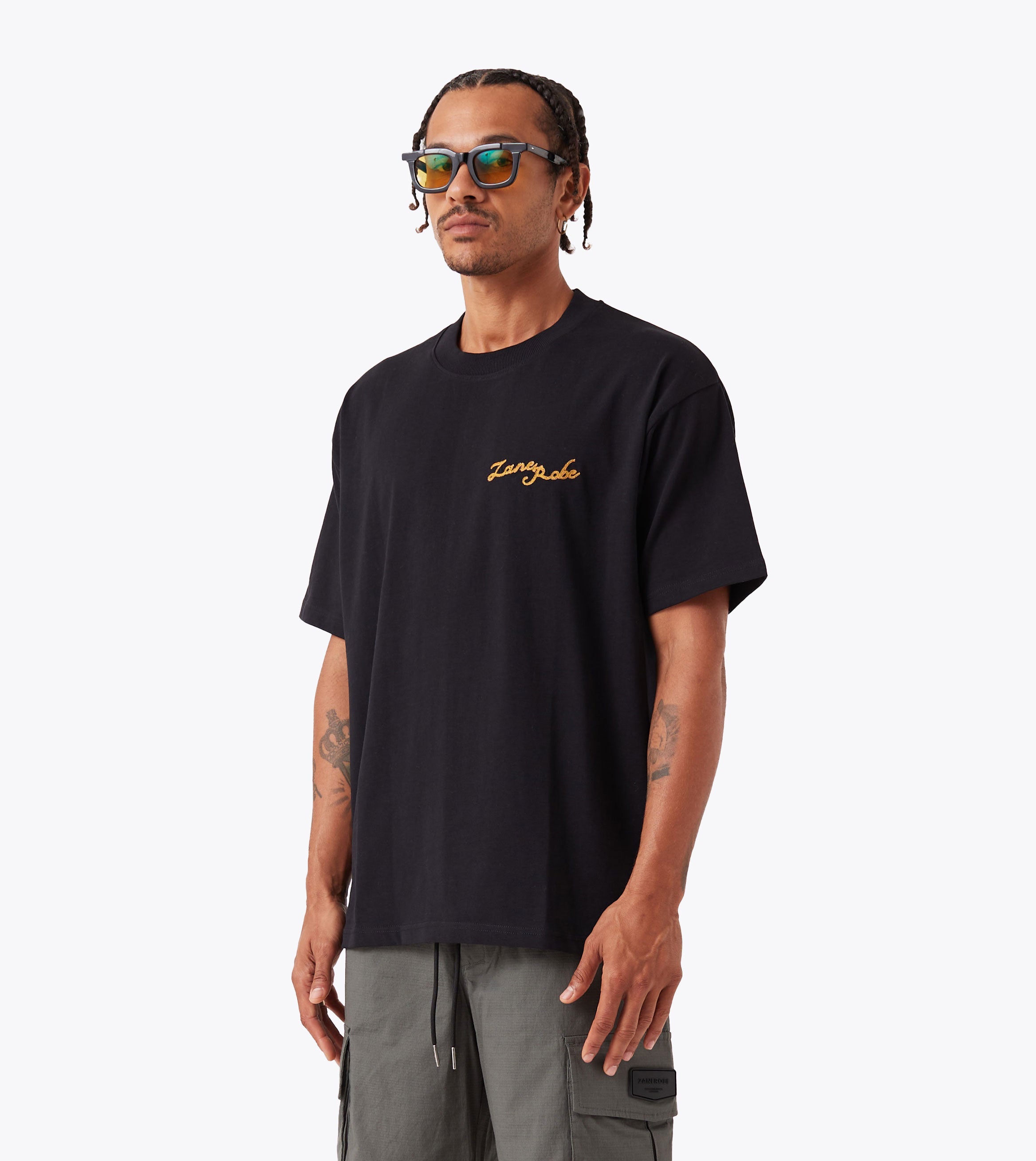 Rope Box Tee Black