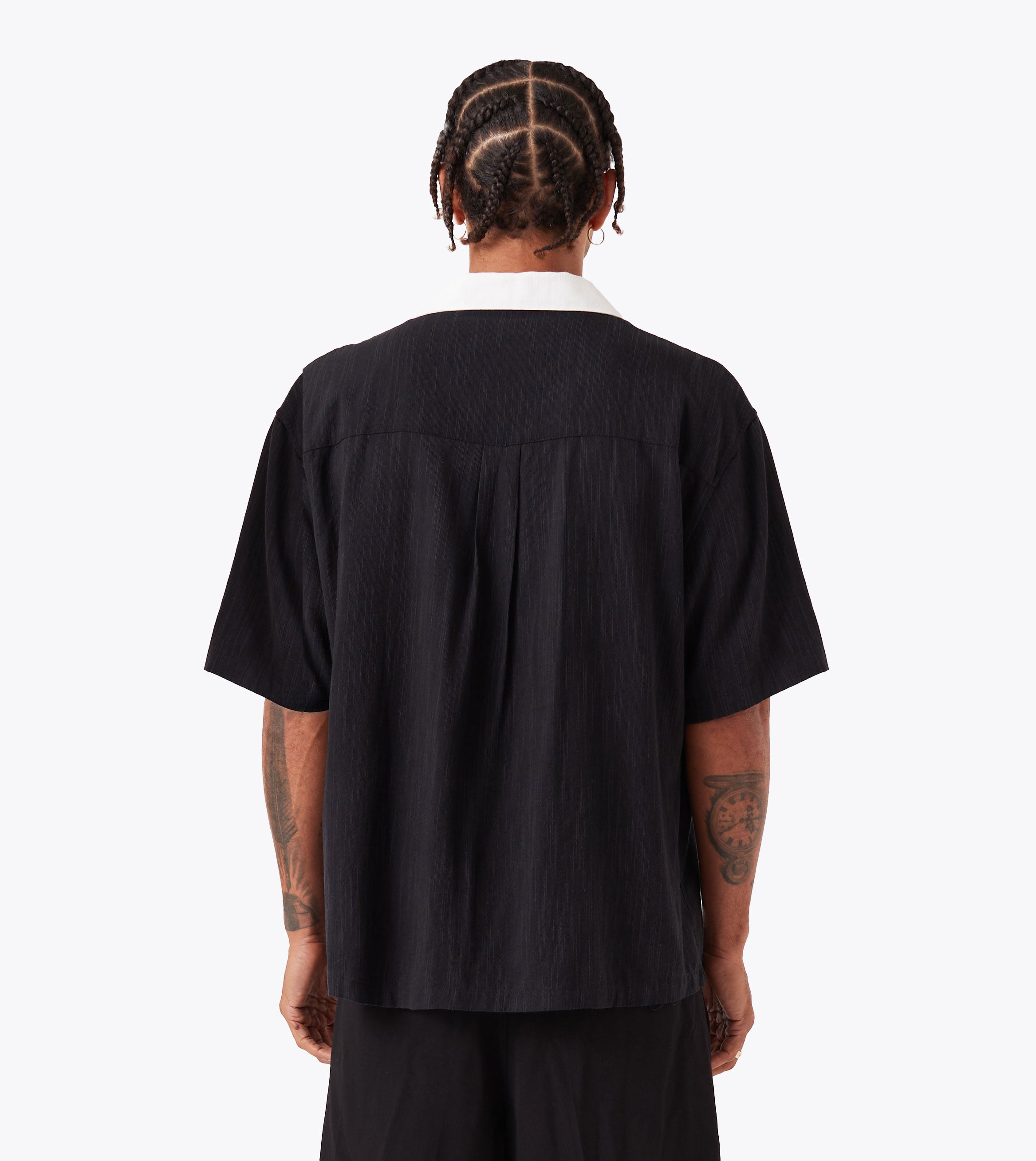 Bowling SS Shirt Black/White