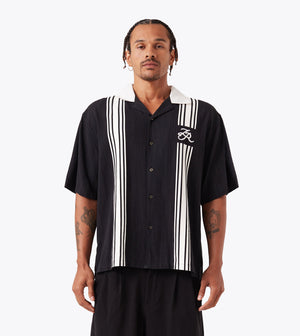 Bowling SS Shirt Black/White