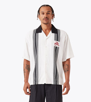 Bowling SS Shirt White/Black