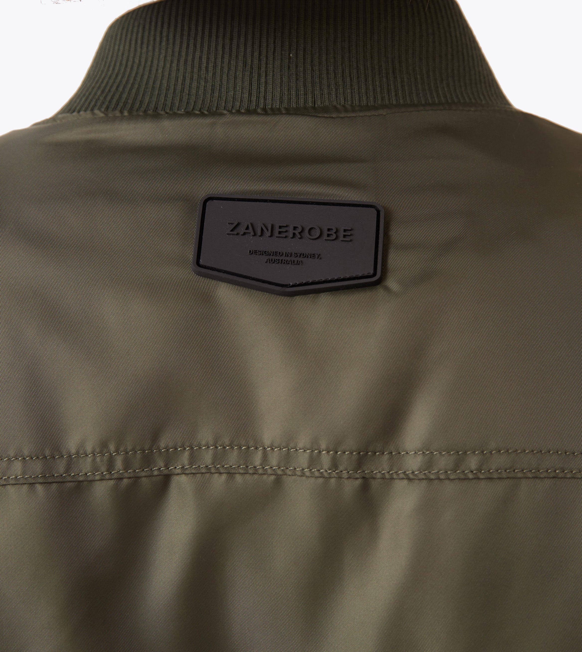 Sateen Bomber Olive