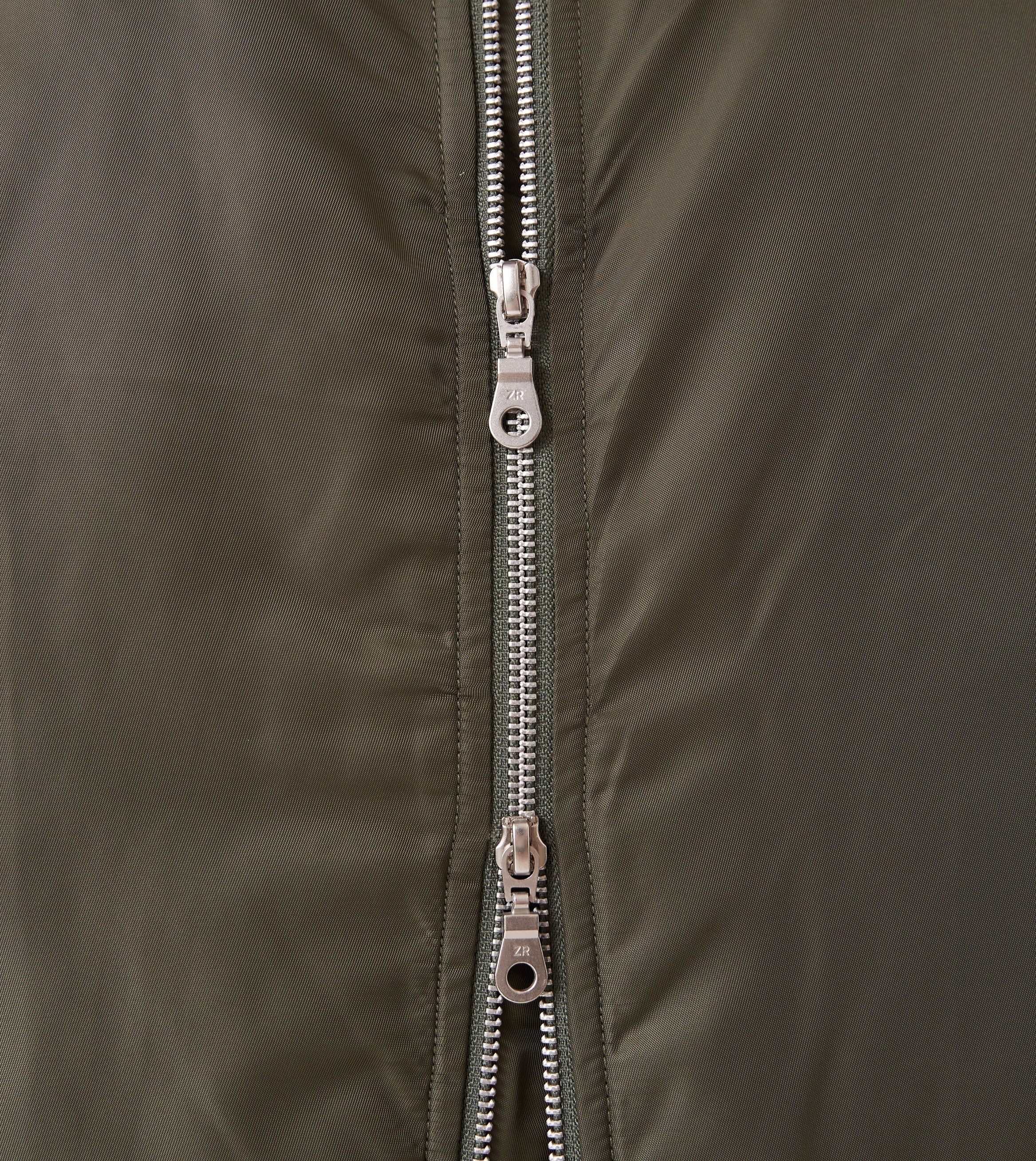 Sateen Bomber Olive