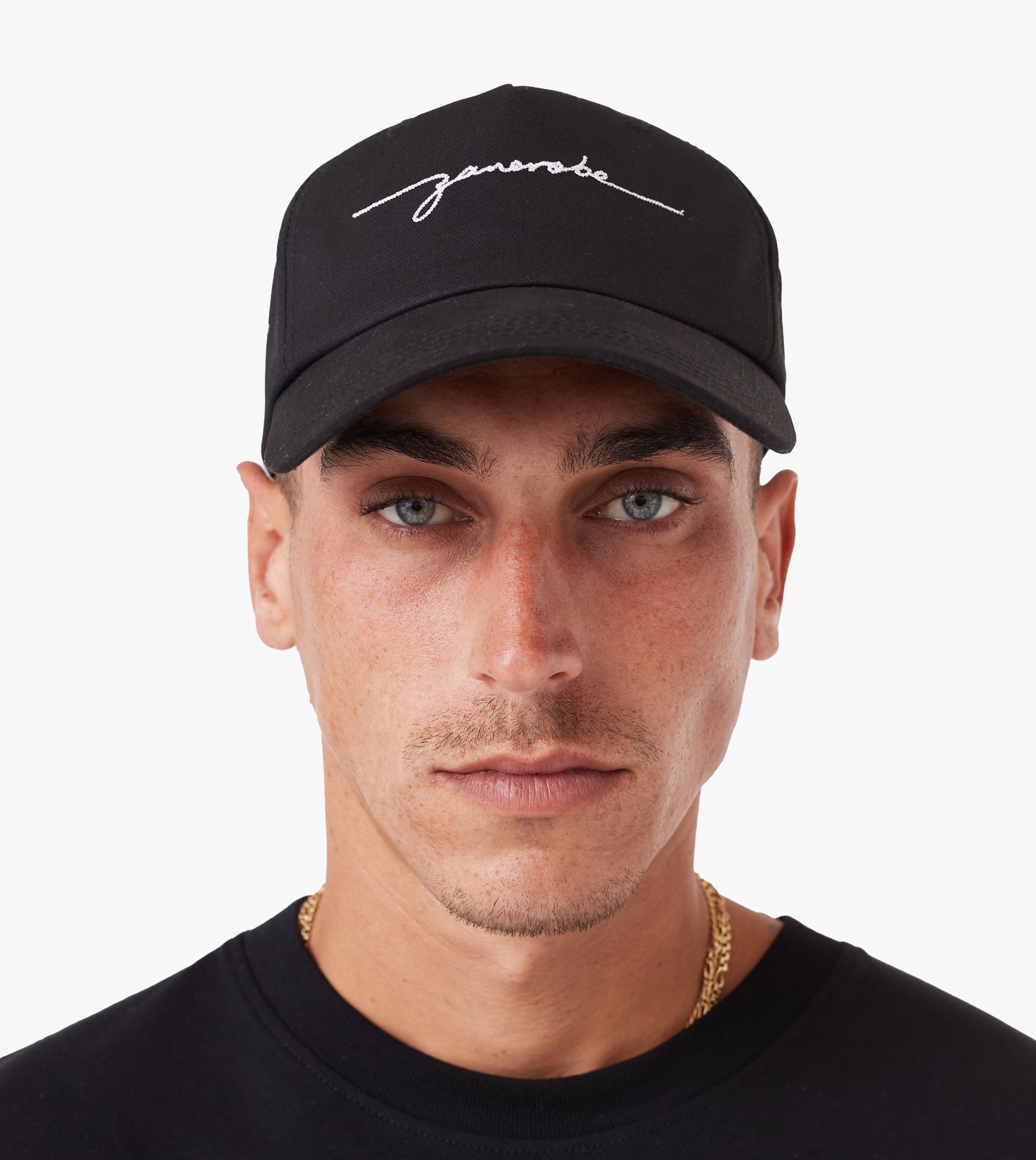 Script Snapback Black