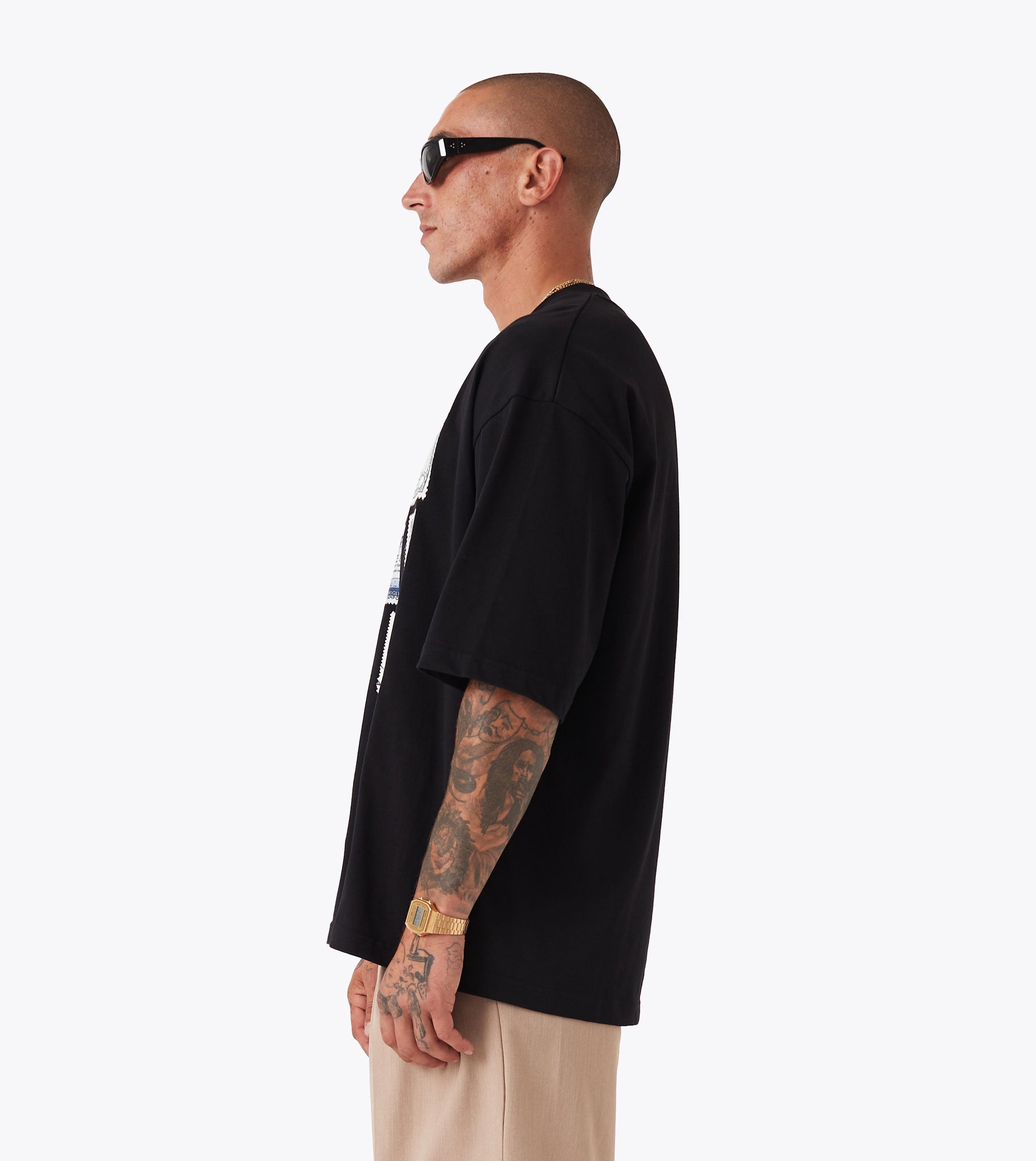 Stamps Flow Tee Black