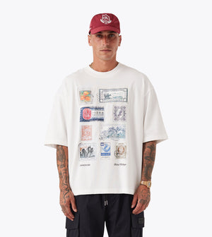 Stamps Flow Tee Vintage White - Coming Soon
