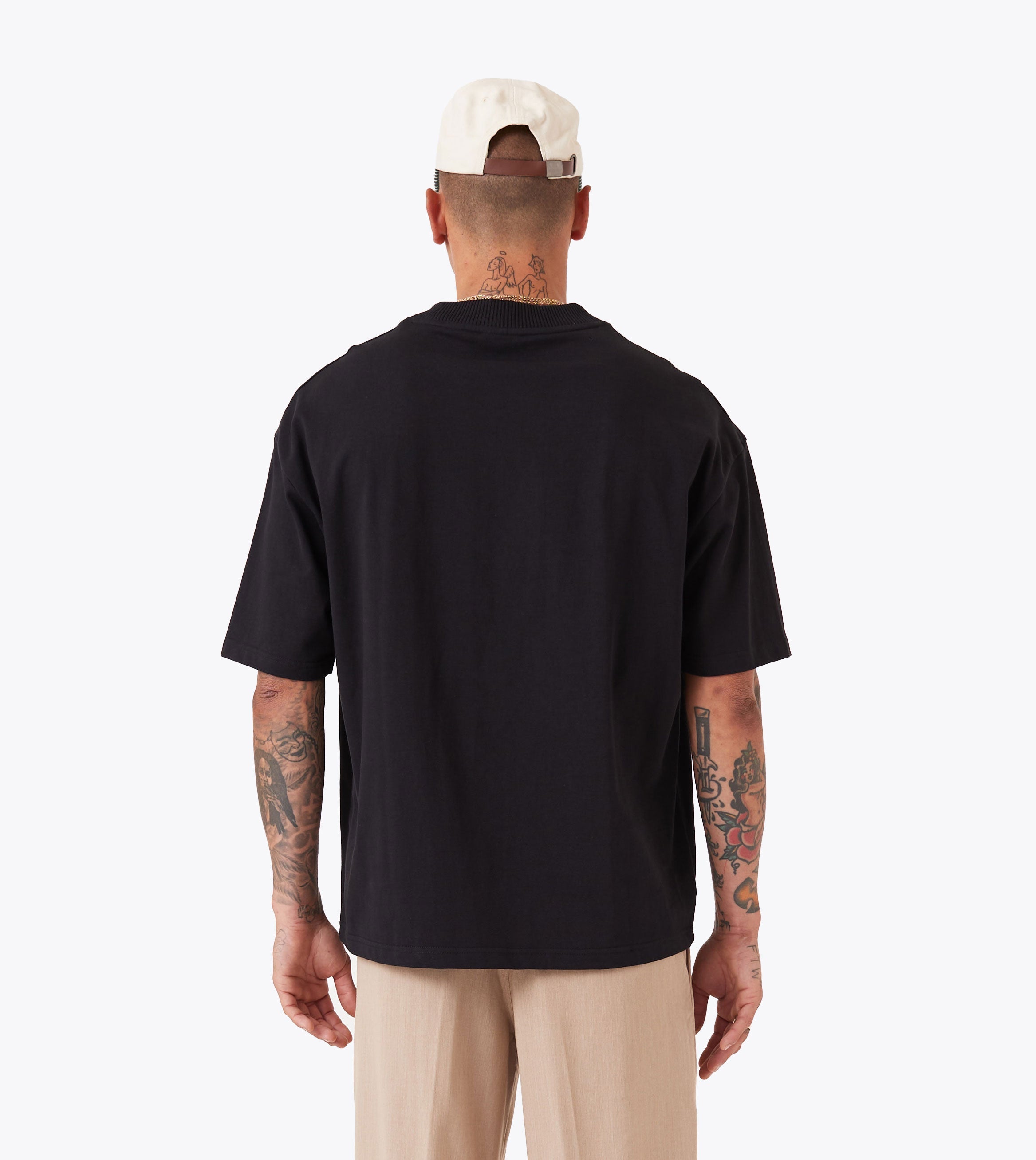 Stamps Lounge Tee Black