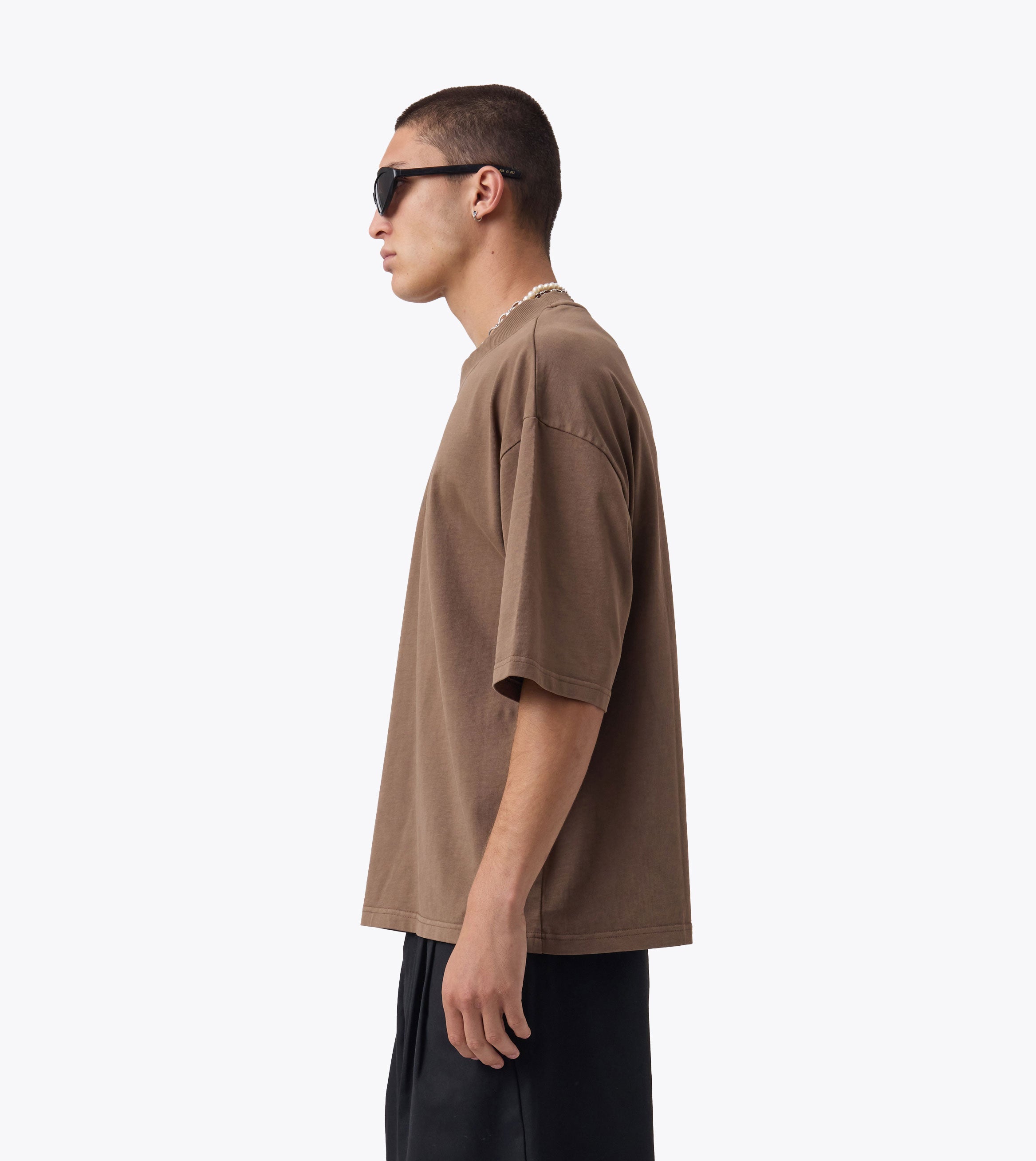 Star Sign Flow Tee GD Choc