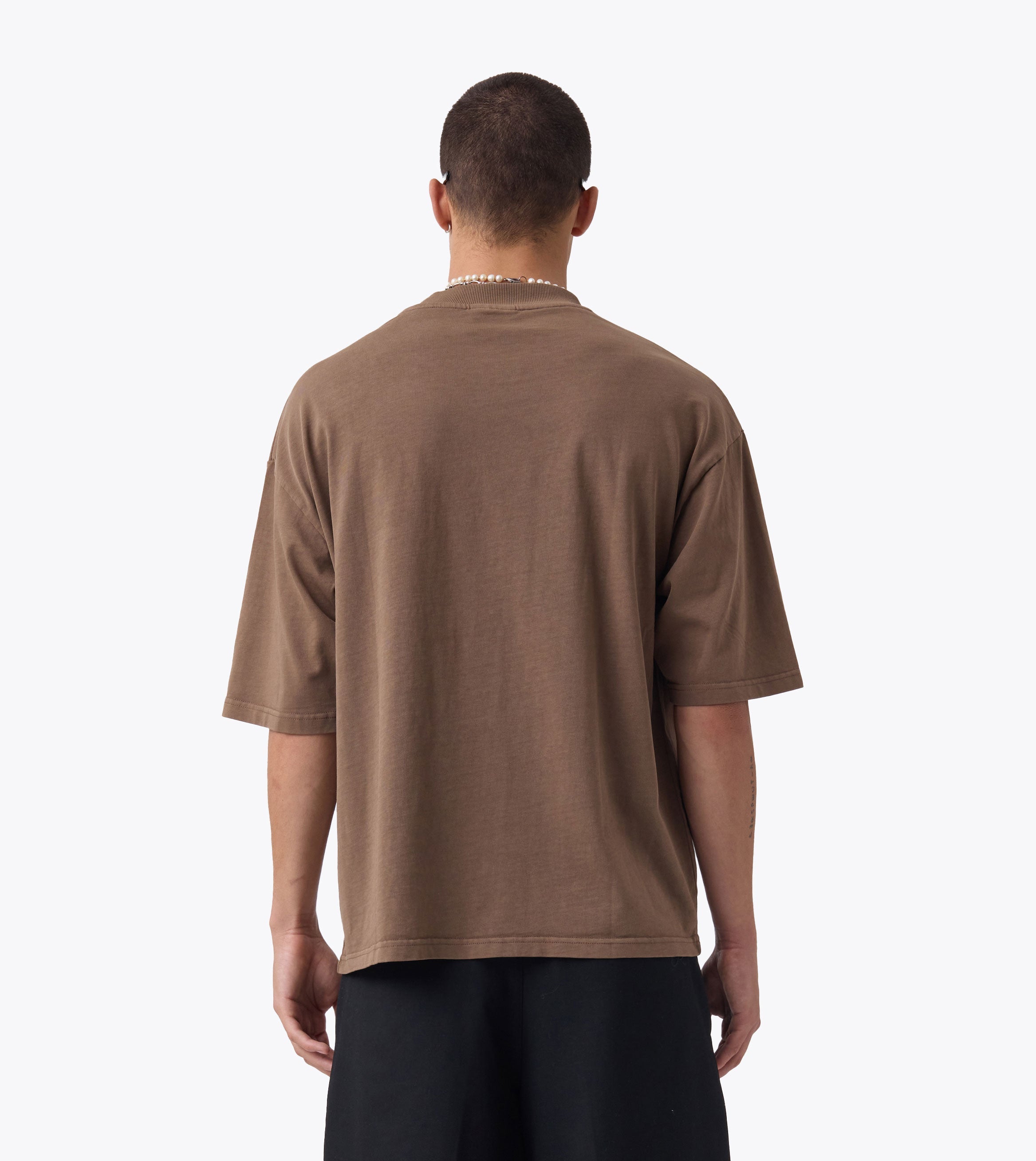 Star Sign Flow Tee GD Choc