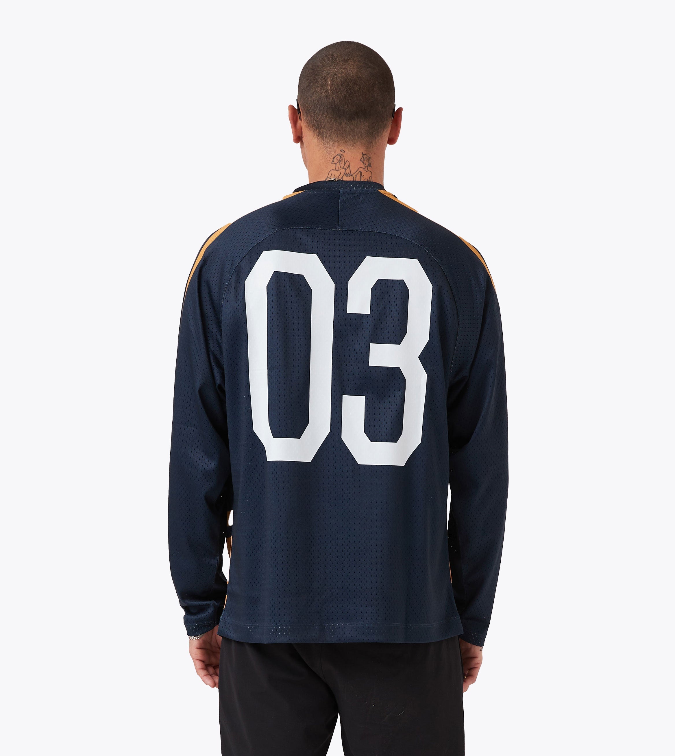 Steed Hockey Jersey Navy/Gold